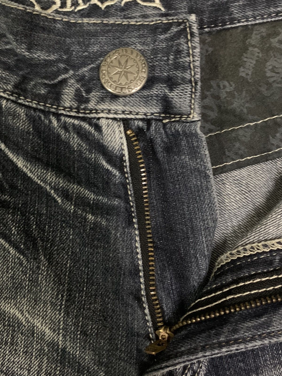 If Six Was Nine × Japanese Brand × Tornado Mart Vintage Salty Dog Seditionaries Style Tornado Mart Jeans Size US 31 - 4 Thumbnail