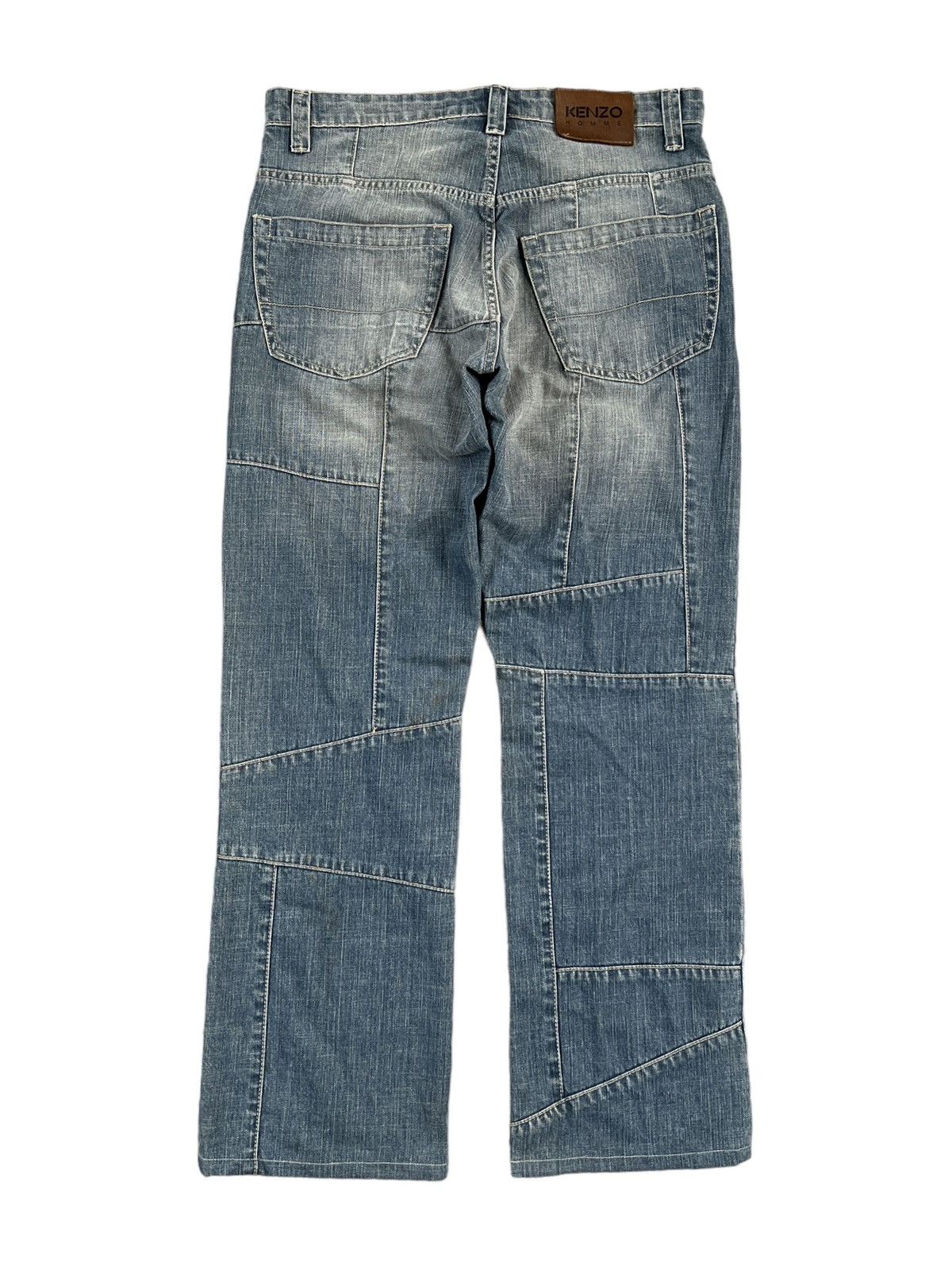 Japanese Brand Kenzo Homme Reworked Denim Size US 34 / EU 50 - 2 Thumbnail