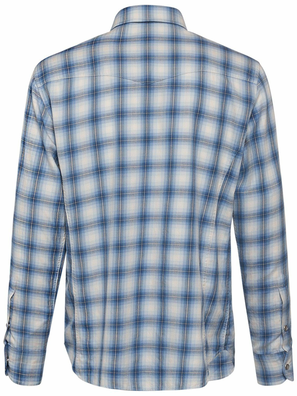 Tom Ford o1y0425 Checked Shirt in Multicolor Size US S / EU 44-46 / 1 - 2 Thumbnail