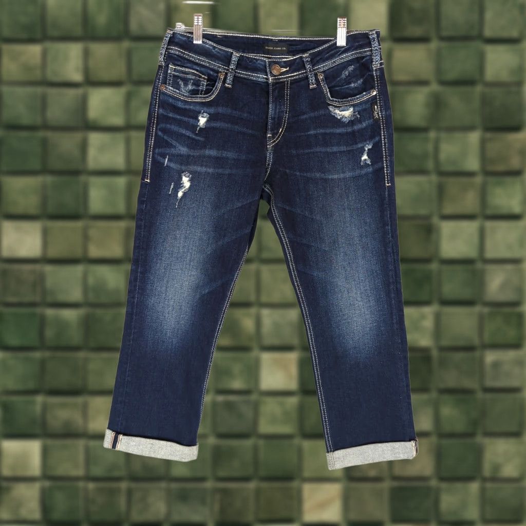 Silver Jeans Co. VINTAGE (no) - Note: There is no vintage status in original title; output must only use original words. Size 24" / US 00 / IT 34 - 1 Thumbnail