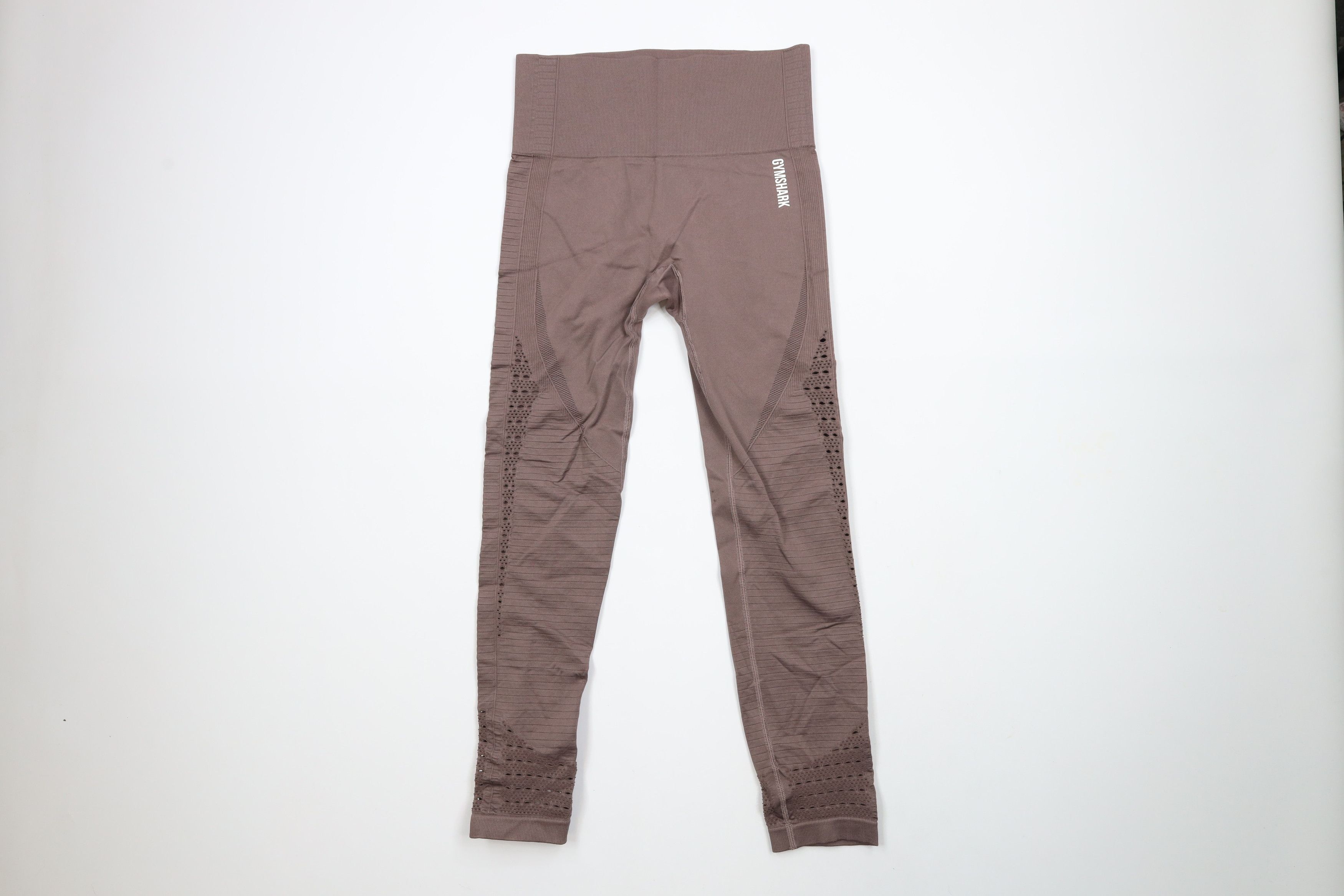 Gymshark × Vintage Gymshark Energy Seamless Running Jogging Gym Tights Purple Size 26" / US 2 / IT 38 - 1 Thumbnail