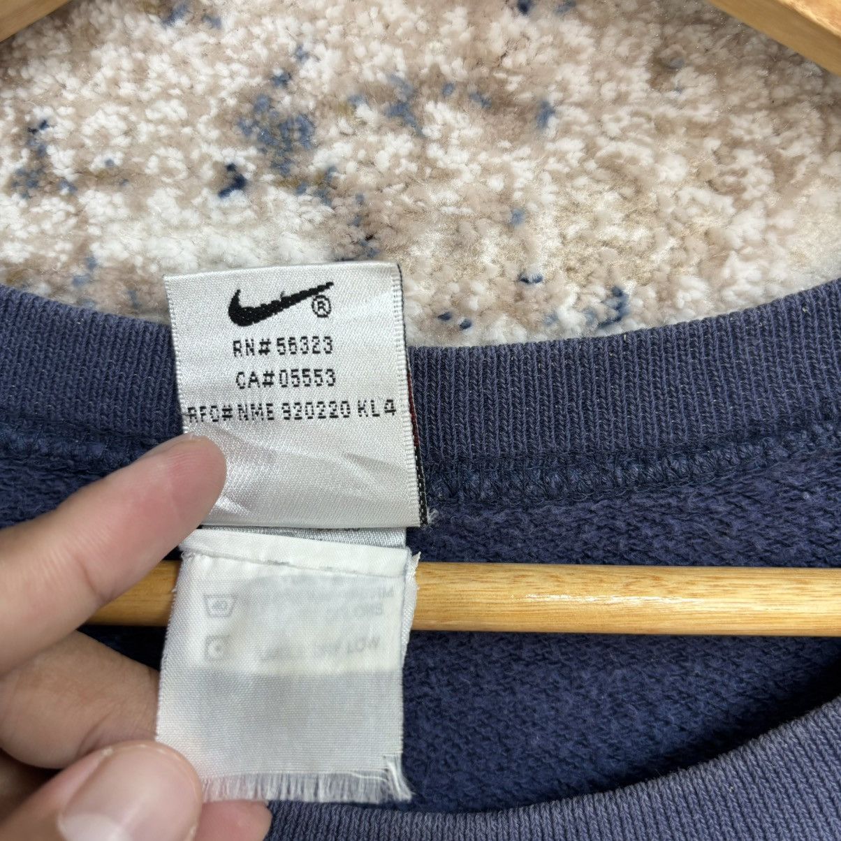 Nike × Vintage VINTAGE 90s NIKE BIG LOGO CREW NECK SWEATSHIRT Size US L / EU 52-54 / 3 - 6 Thumbnail