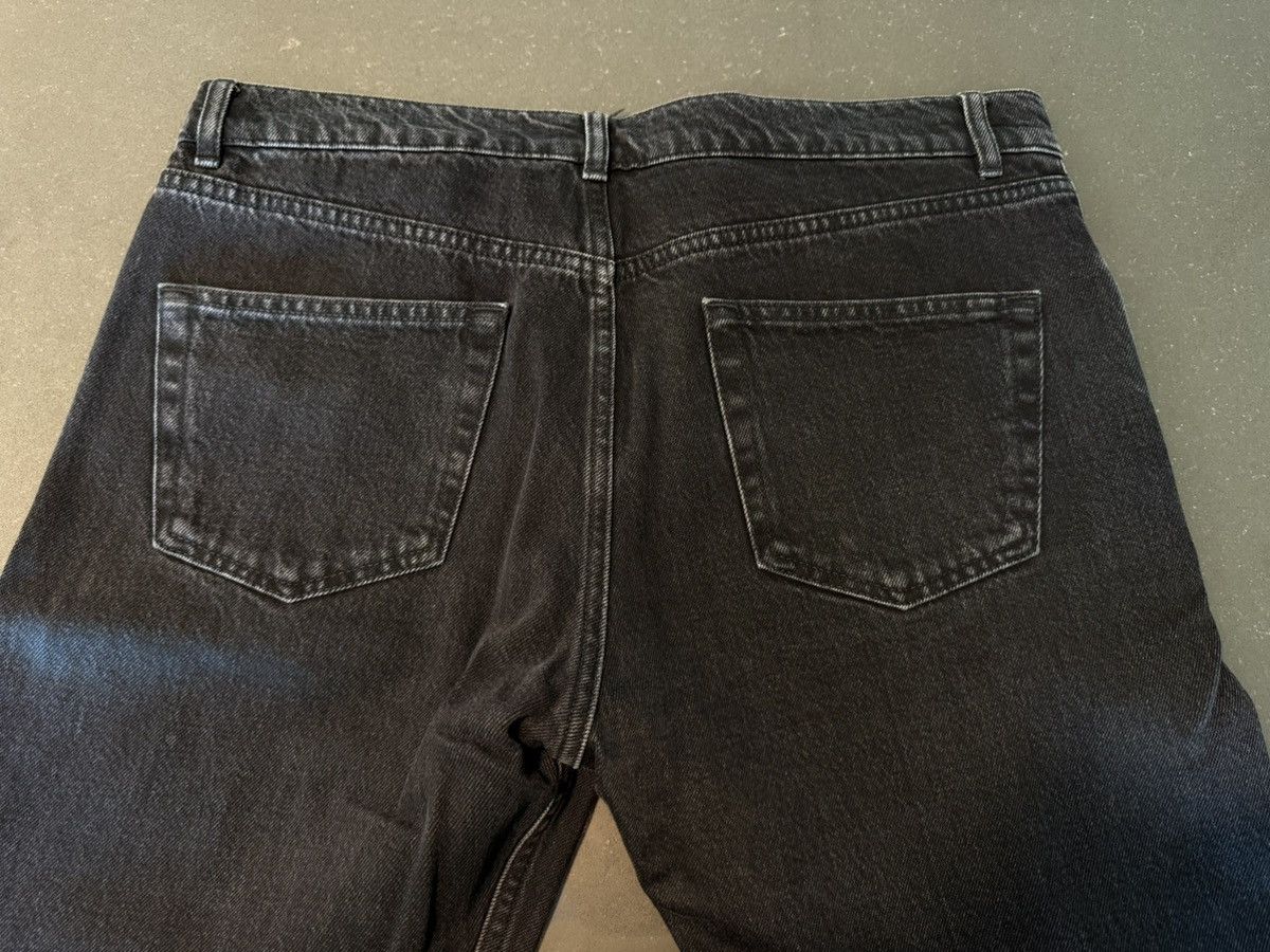Balenciaga Balenciaga Black Slim Straight Jeans Size 31x32 Size US 31 - 3 Thumbnail
