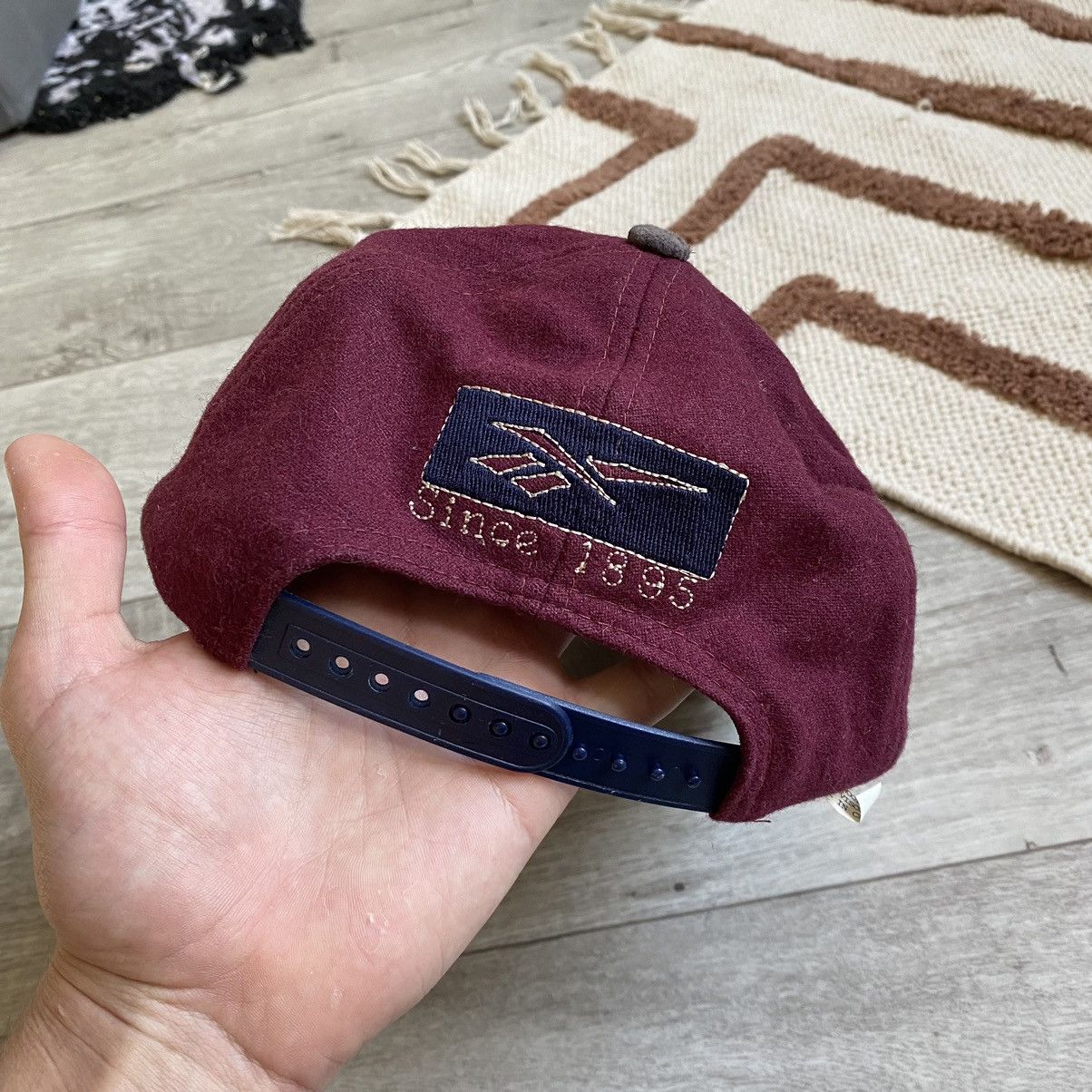 Reebok VINTAGE REEBOK 90s WOOL AND VISCOSE CAP Size ONE SIZE - 3 Thumbnail