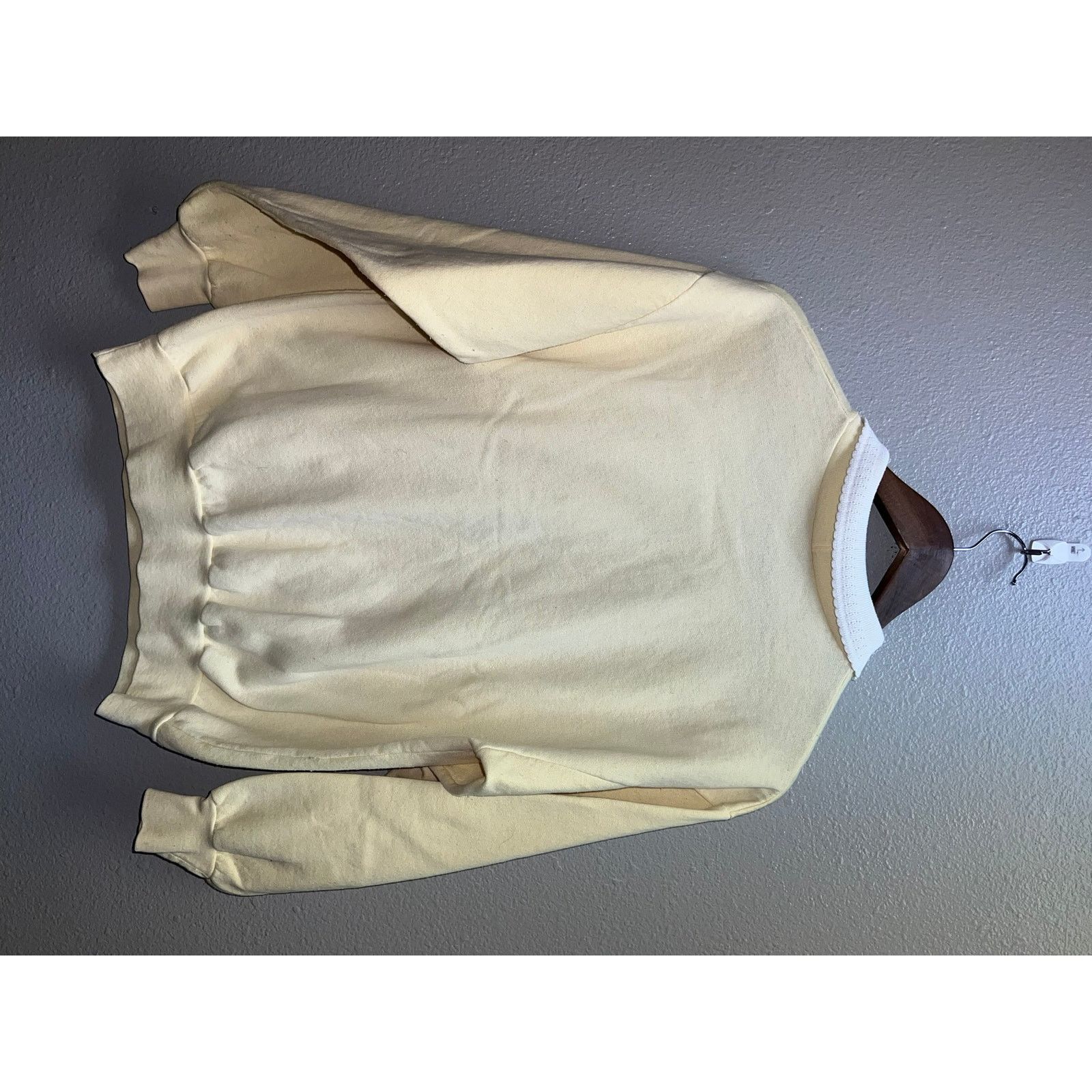Vintage Vintage Flower Crewneck Floral Yellow Cottagecore Lace 90s M Size M / US 6-8 / IT 42-44 - 8 Thumbnail