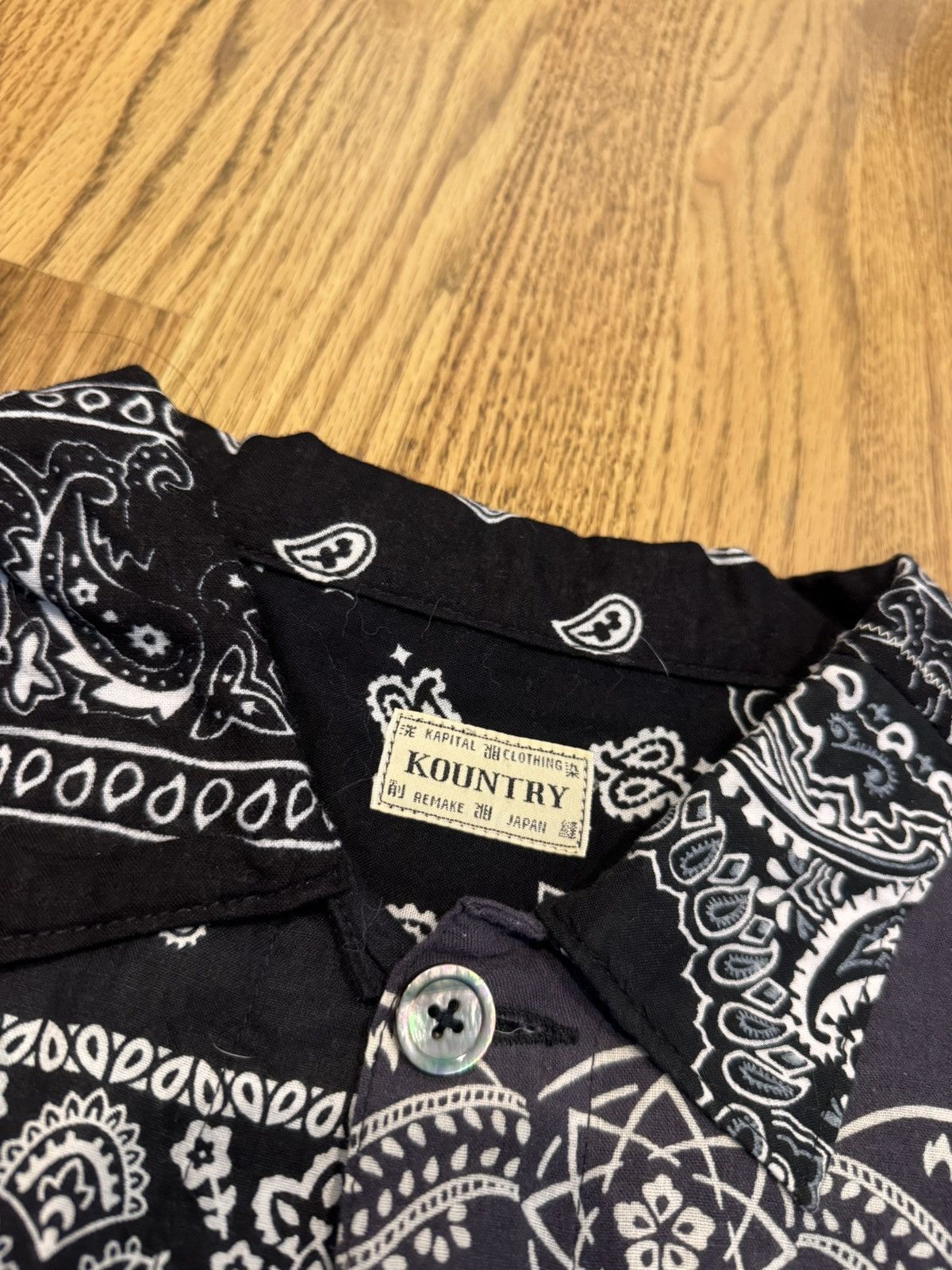 Kapital Kountry RARE 1 of 1 Kapital Kountry Bandana Patchwork Shirt Jacket Size US L / EU 52-54 / 3 - 3 Thumbnail