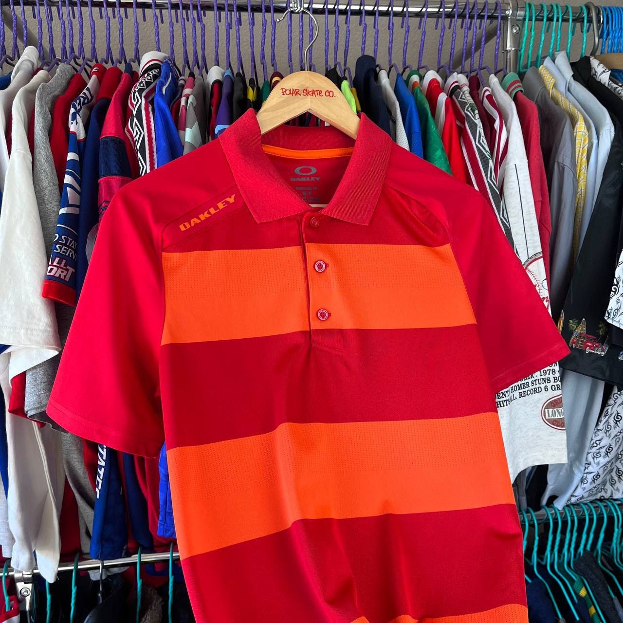 Oakley Oakley Hydrolix Polo T Shirt Size S Size US S / EU 44-46 / 1 - 1 Thumbnail
