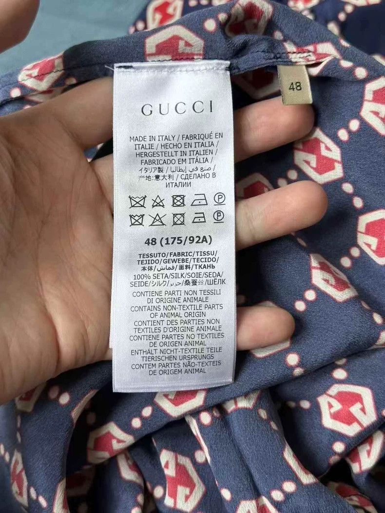 Gucci Gucci Printed Short Sleeve Shirt-2506 Size L / US 10 / IT 46 - 4 Thumbnail