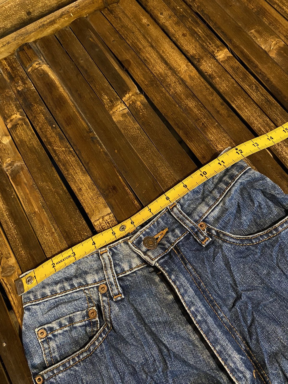 Japanese Brand × Levi's × Vintage LEVIS 515 DENIM PANTS Size 24" / US 00 / IT 34 - 12 Thumbnail