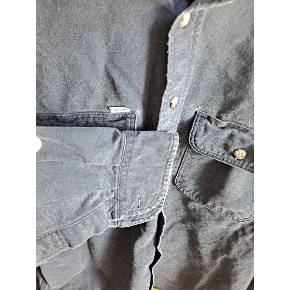 Carhartt Carhartt Work Shirt Button Up Long Sleeve Rugged Outdoor Wea Size US XL / EU 56 / 4 - 4 Thumbnail