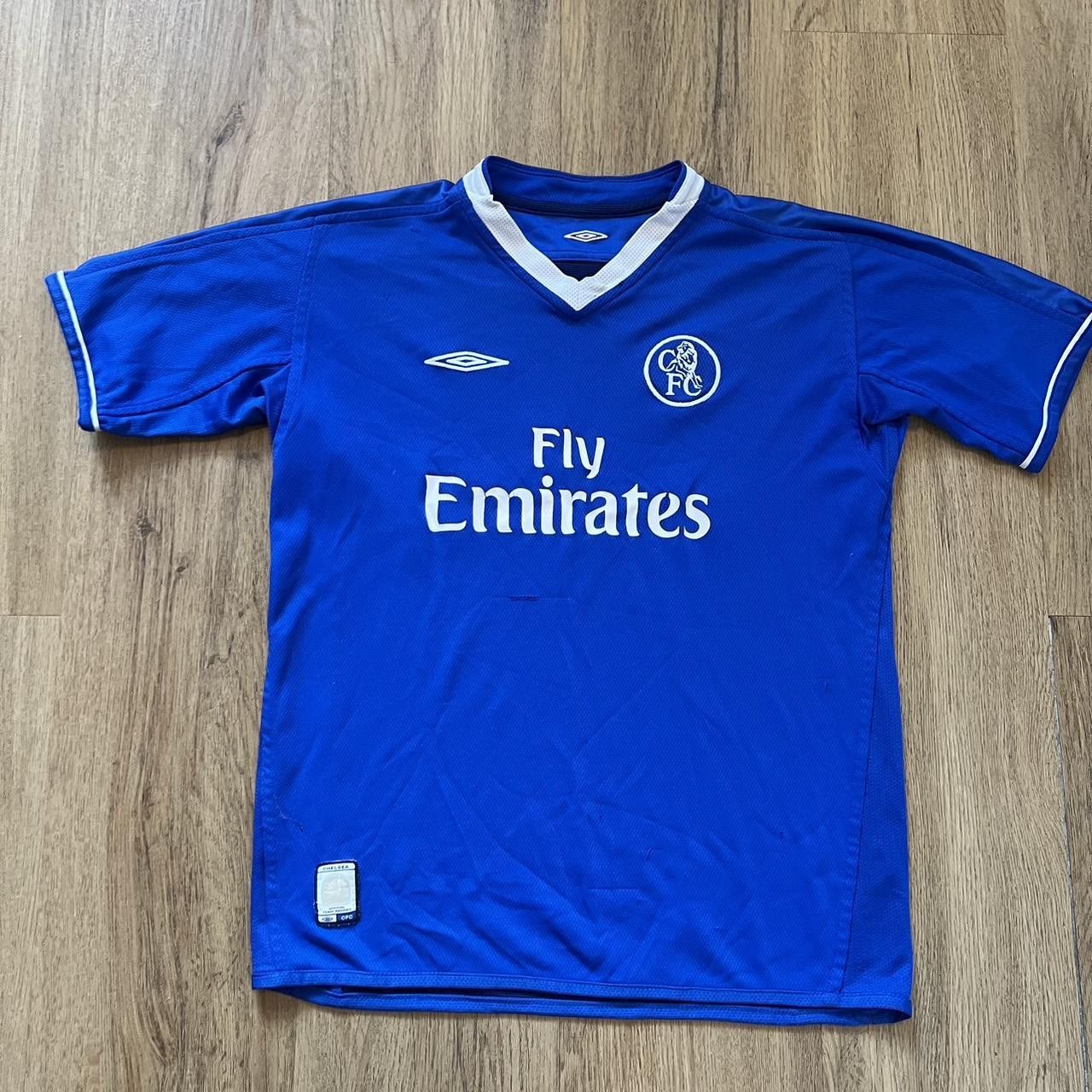 Umbro 2005-06 Chelsea Umbro Home Premier League y2k 2000s Size US XS / EU 42 / 0 - 1 Thumbnail