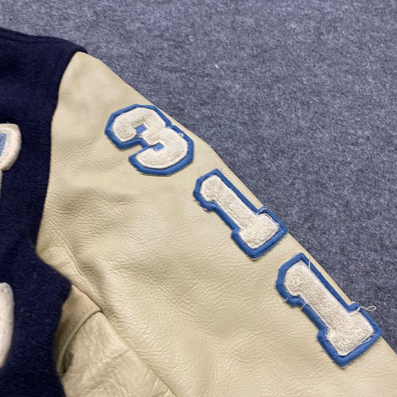 Vintage Vintage 70s Warehouse Basketball Varsity Jacket Size US M / EU 48-50 / 2 - 7 Thumbnail