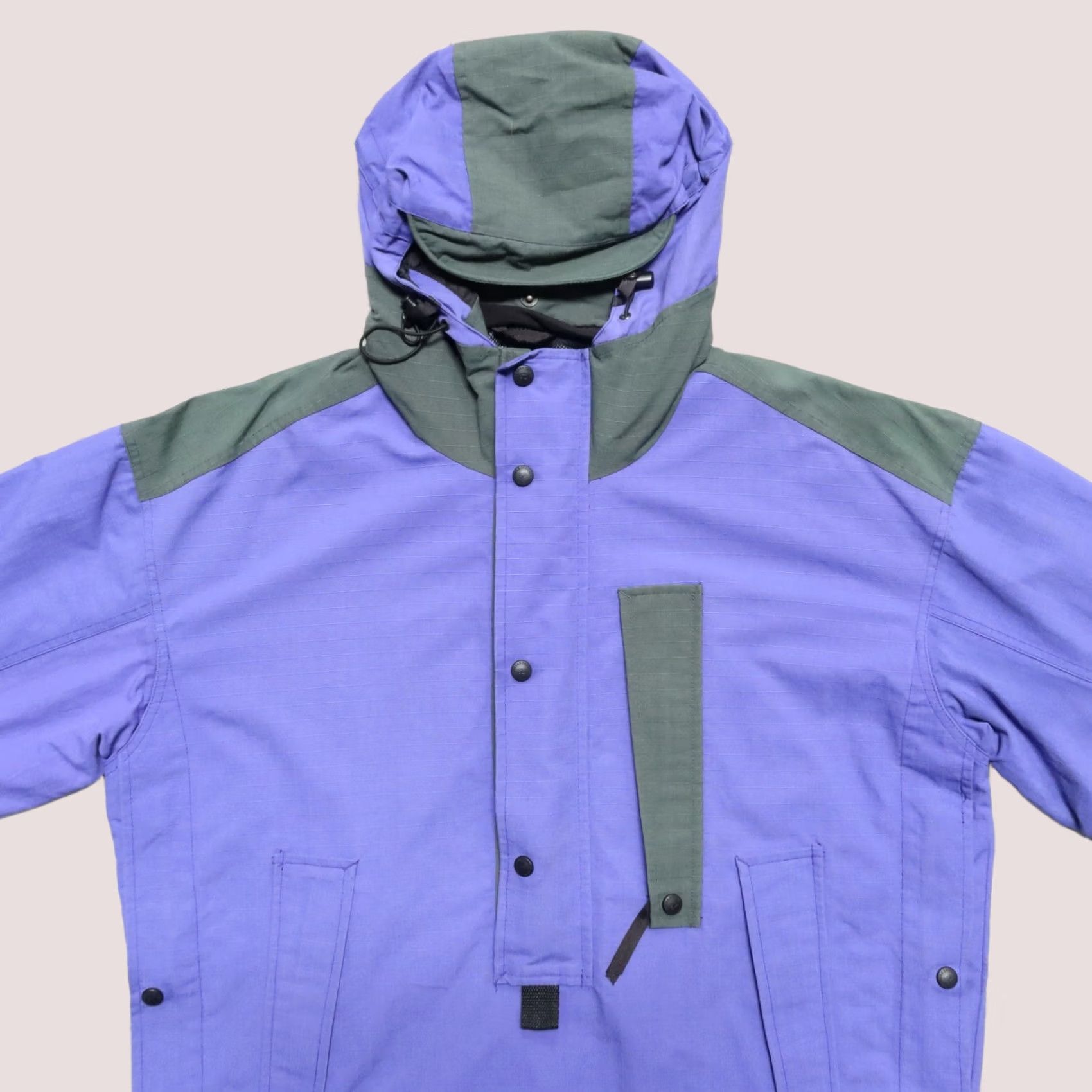 Marmot Vintage Marmot Pullover Mountain Jacket Mens L Purple 90s USA Sierra Designs 60/40 Parka Vintage Size US L / EU 52-54 / 3 - 1 Thumbnail