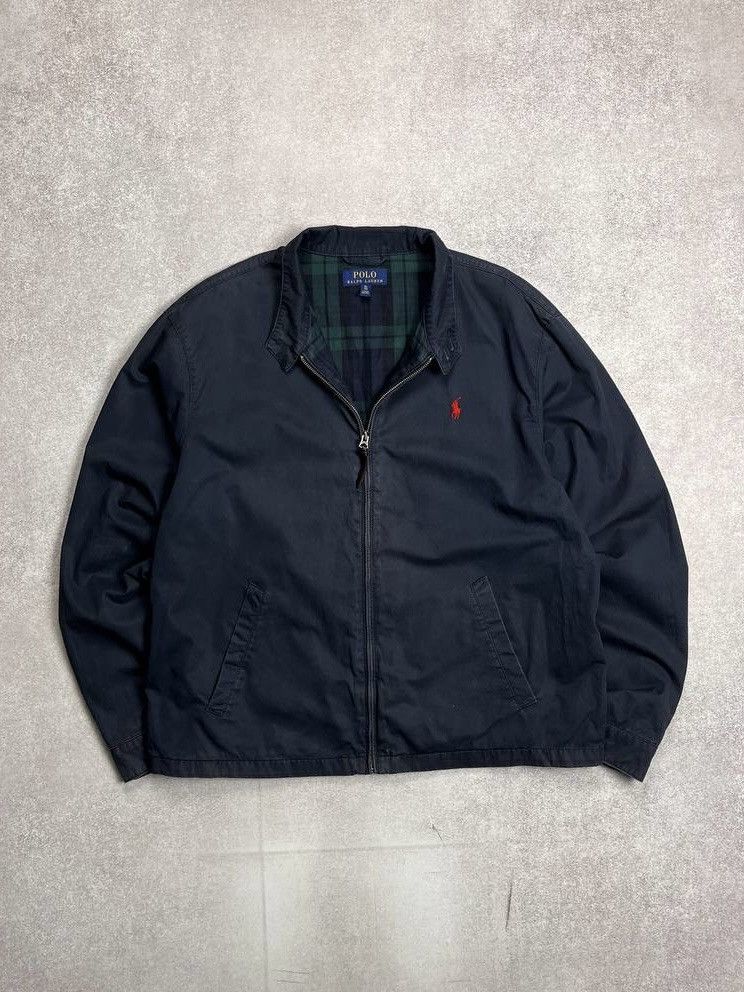Polo Ralph Lauren × Vintage VINTAGE POLO RALPH LAUREN COTTON ZIP JACKET XL Size US XL / EU 56 / 4 - 1 Thumbnail