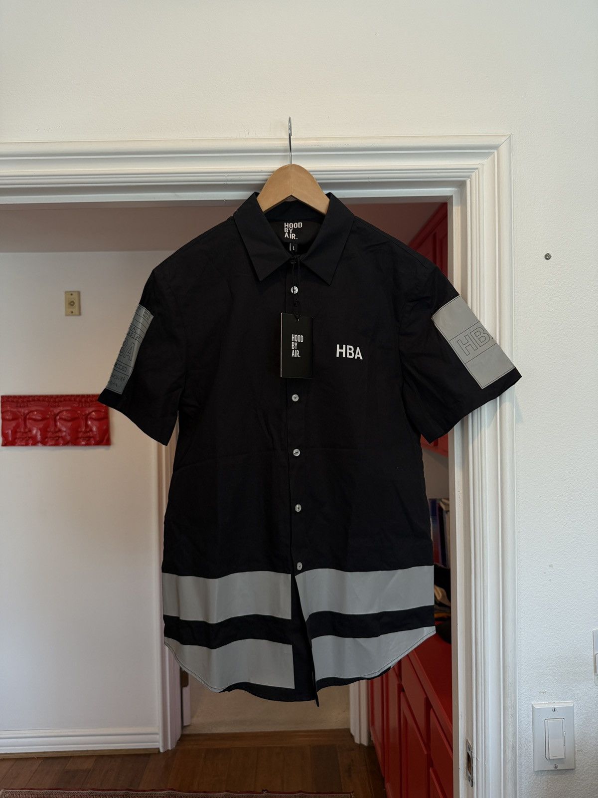 Hood By Air HBA Hood By Air Pope Line Jock Button Up Size US L / EU 52-54 / 3 - 1 Thumbnail