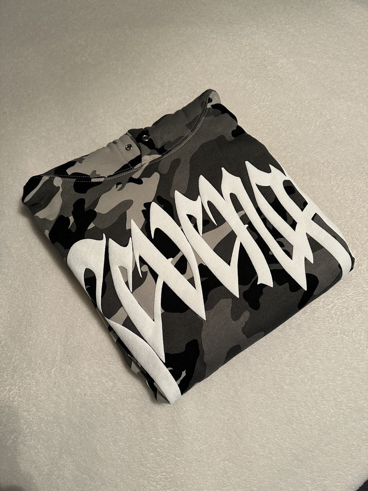 REVENGE SNOW CAMO KILL HOODIE