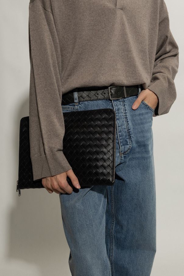 Bottega Veneta o1n1vont1024 Size: OS / Pouch in Black Size ONE SIZE - 2 Thumbnail