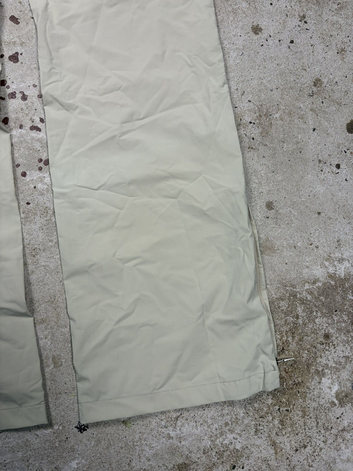Prada DSWT 2000s Prada Sport Beige Baggy Red Tab Pants Linea Rossa Size 33" - 20 Thumbnail