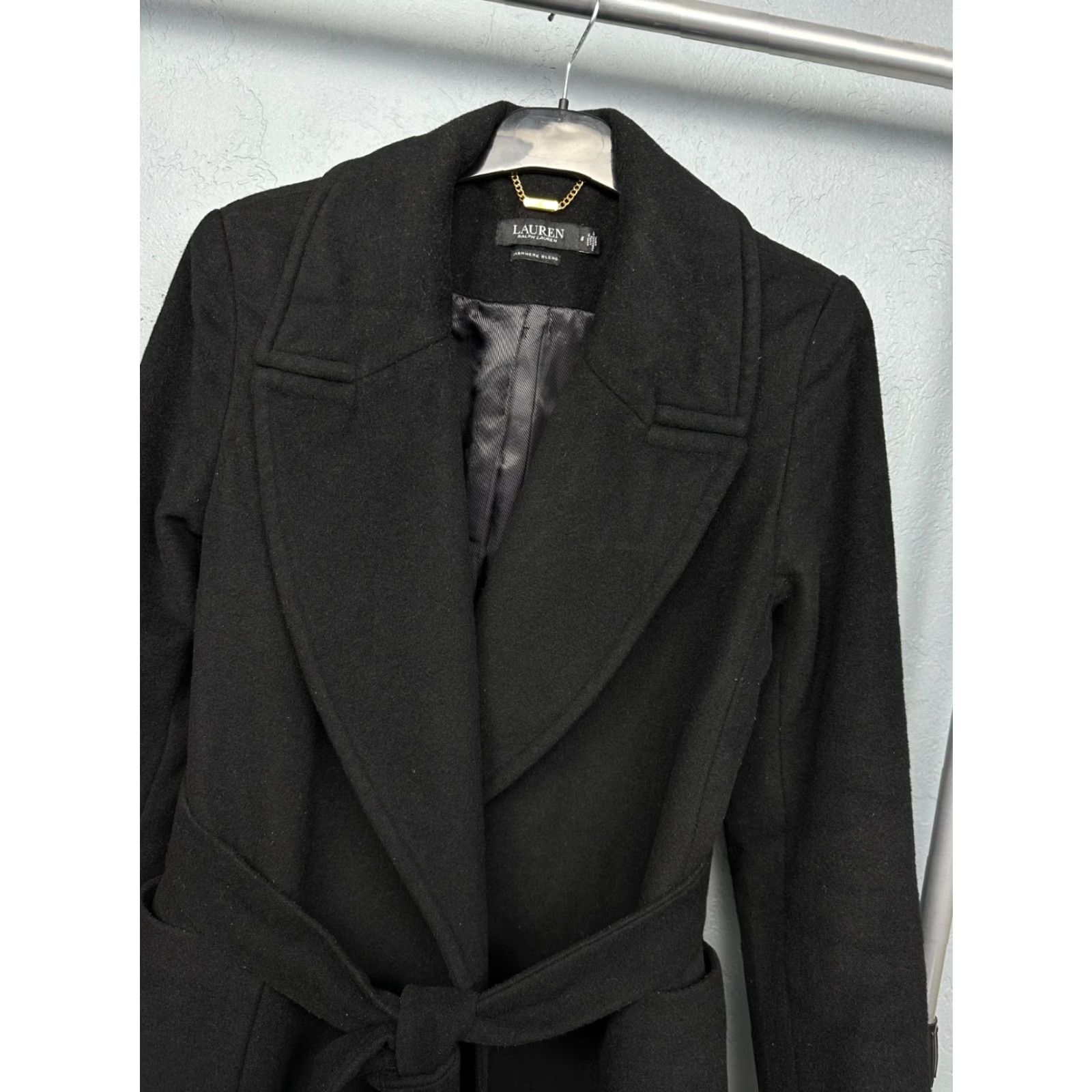 Polo Ralph Lauren Polo Ralph Lauren Black Label Womens Wool Coat Size USA 8 Size M / US 6-8 / IT 42-44 - 2 Thumbnail