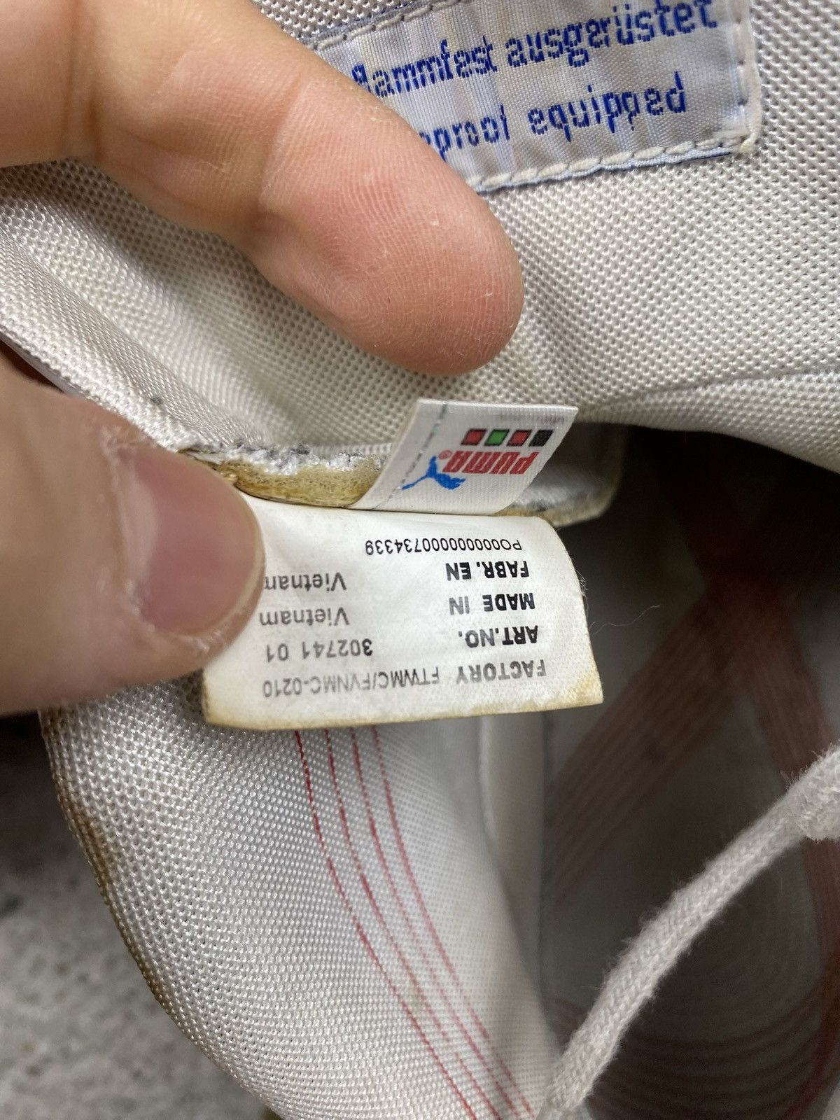 Puma Puma ferrari high top sneakers flats racing vintage retro Size US 8.5 / EU 41-42 - 17 Thumbnail