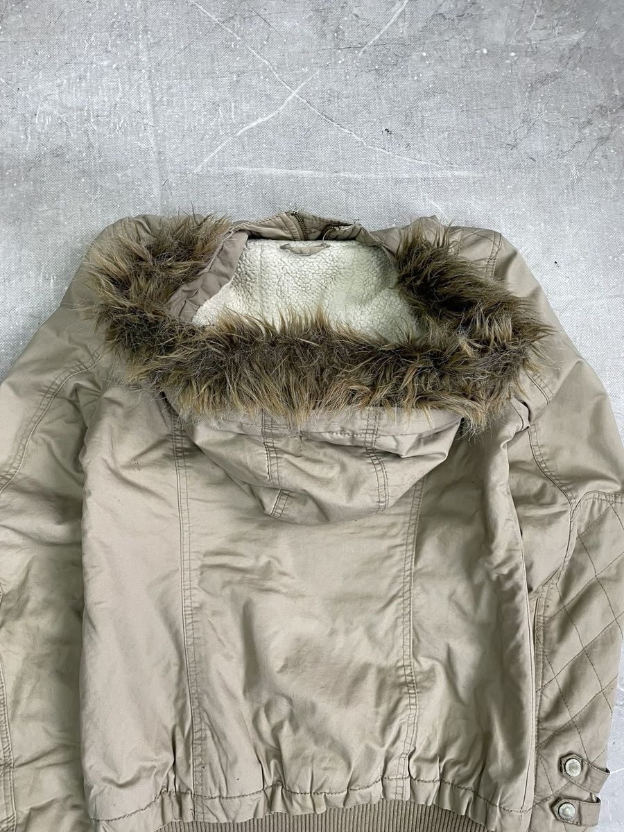 If Six Was Nine If six was nine hype gothic canvas hype jacket fur hood y2k Size US S / EU 44-46 / 1 - 11 Thumbnail