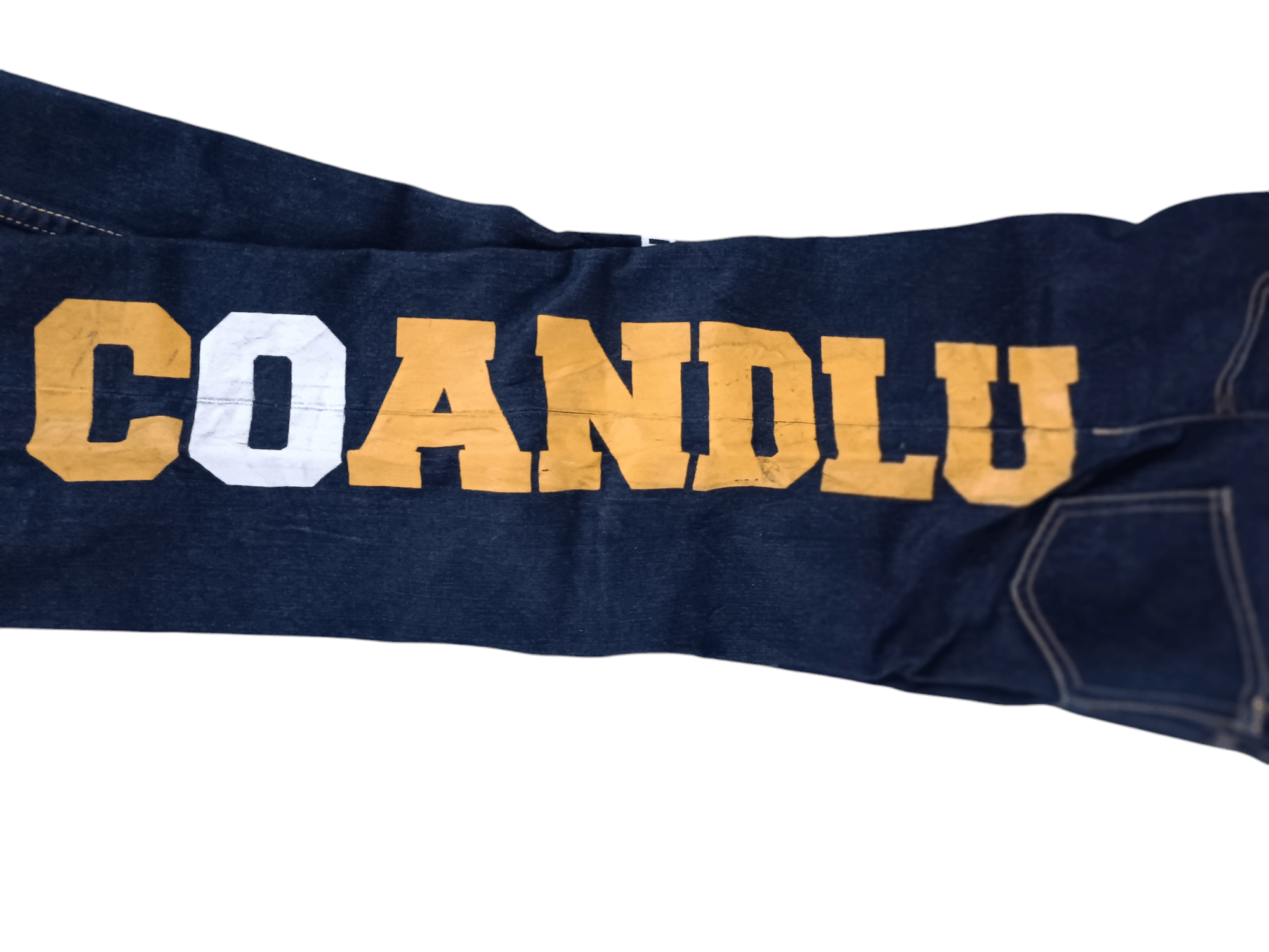 Other Co & Lu Selvedge Big Logo Nice Design Denim Jeans Size US 30 / EU 46 - 20 Thumbnail