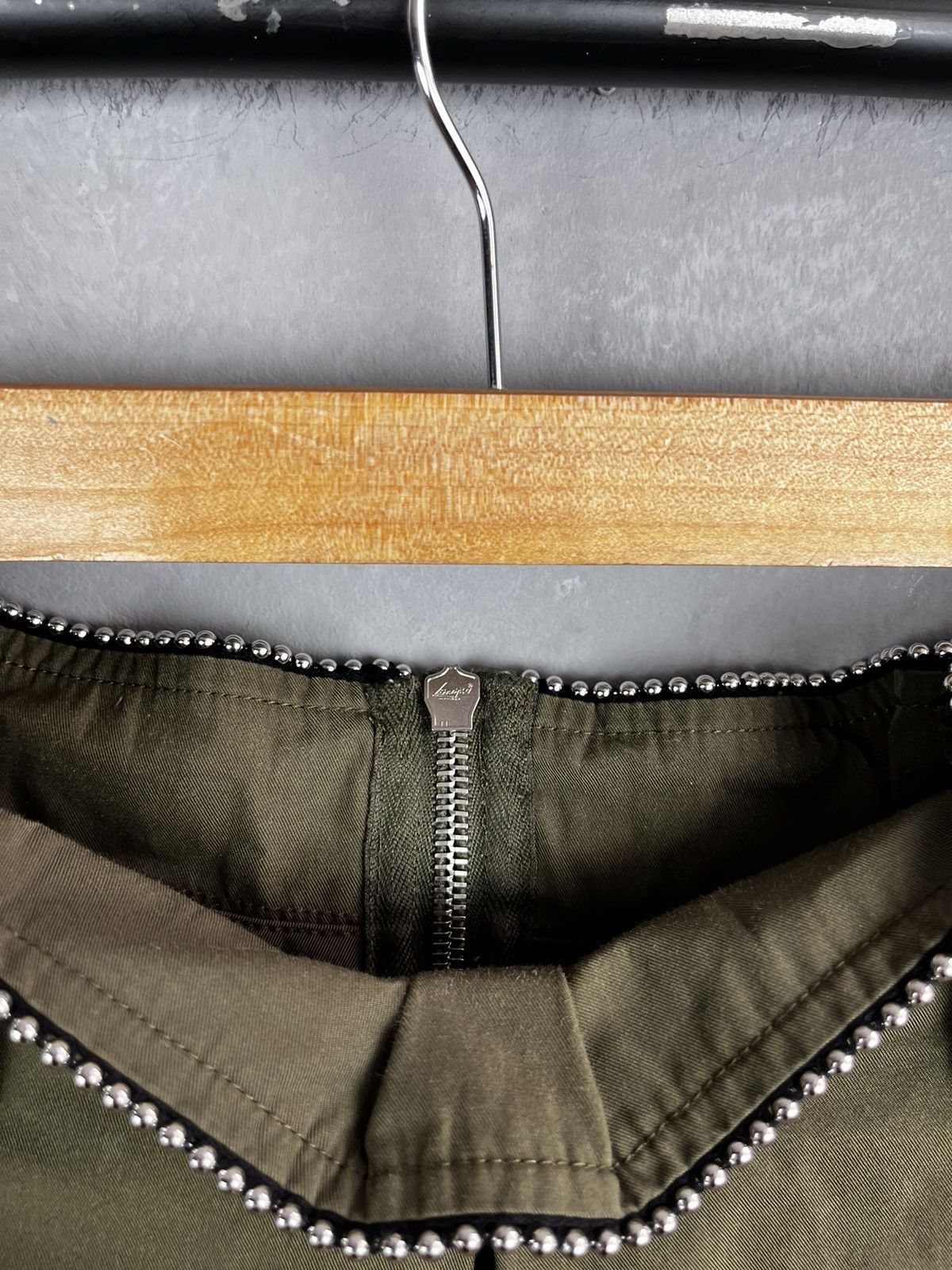 Alexander Wang × Other ALEXANDER WANG High Waisted Army Pants With Ballchain Size 26" / US 2 / IT 38 - 2 Thumbnail