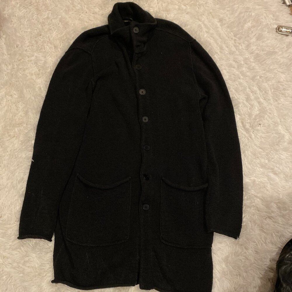 John Varvatos John Varvatos Luxe Cardigan Sweater Jacket Cotton Blend Lon Size US L / EU 52-54 / 3 - 2 Thumbnail