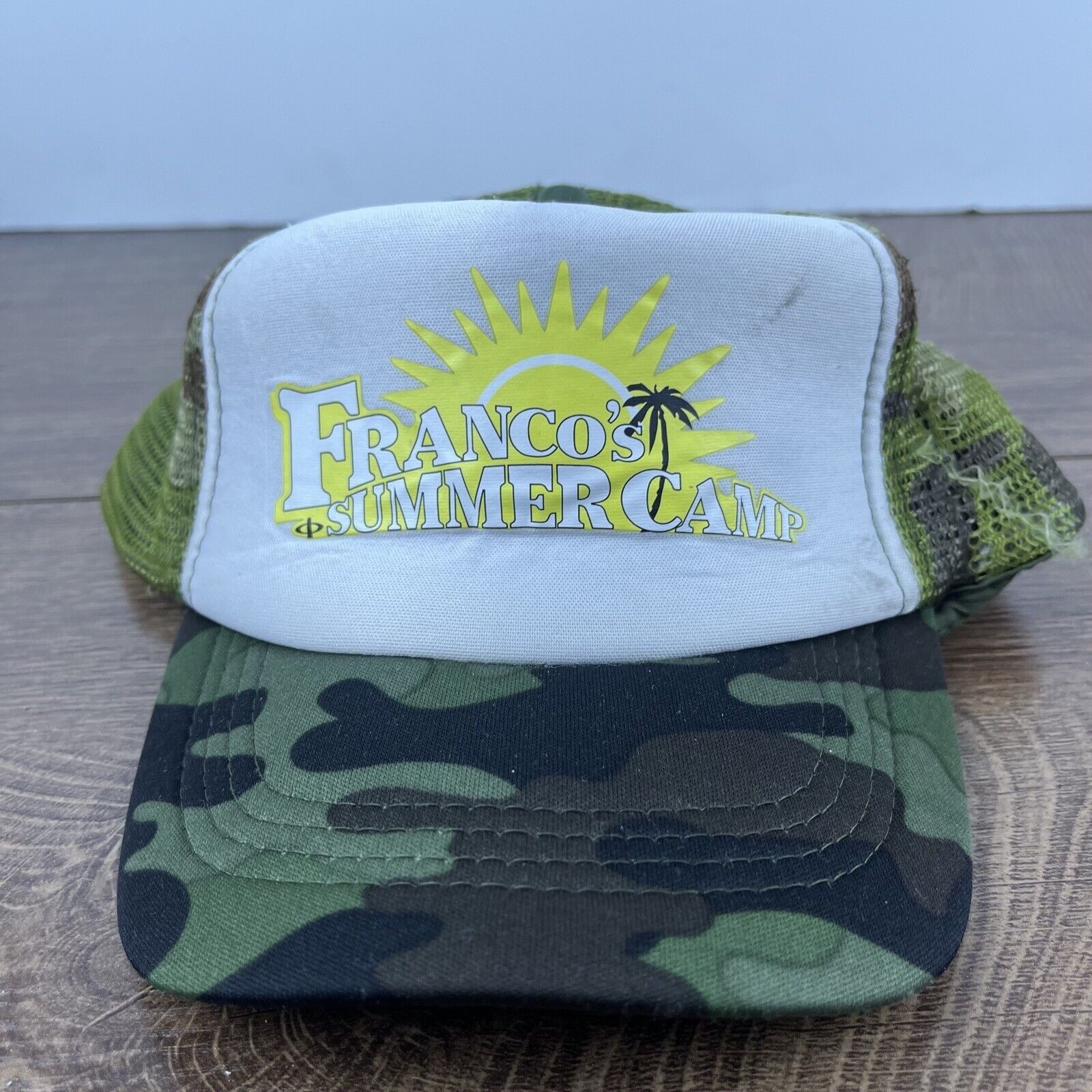 Other Franco's Summer Camp Hat Adjustable Hat Camo Adjustable Hat Size ONE SIZE - 1 Thumbnail