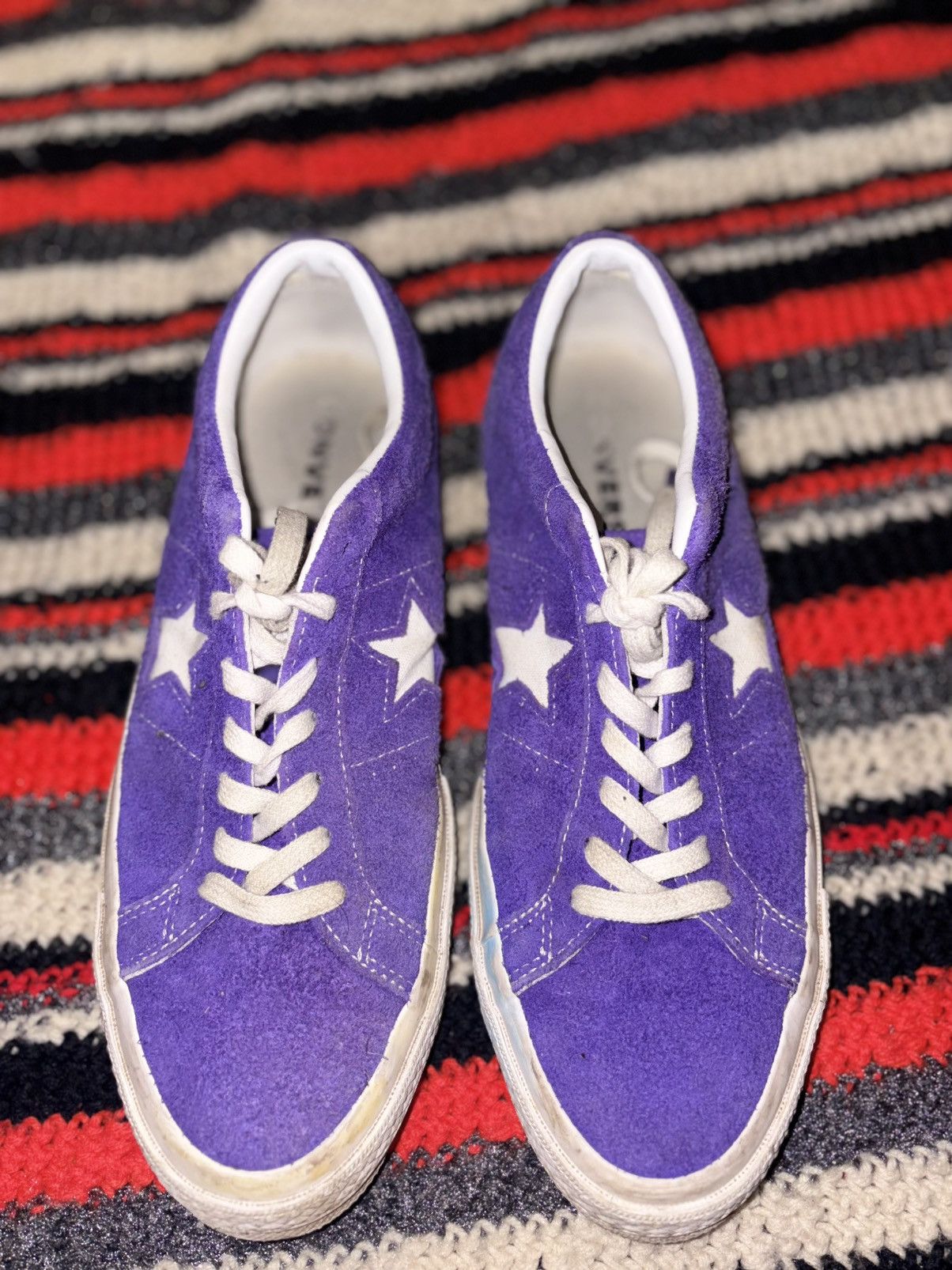 Converse × Vintage Converse One Star Purple Size US 9 / EU 42 - 3 Thumbnail