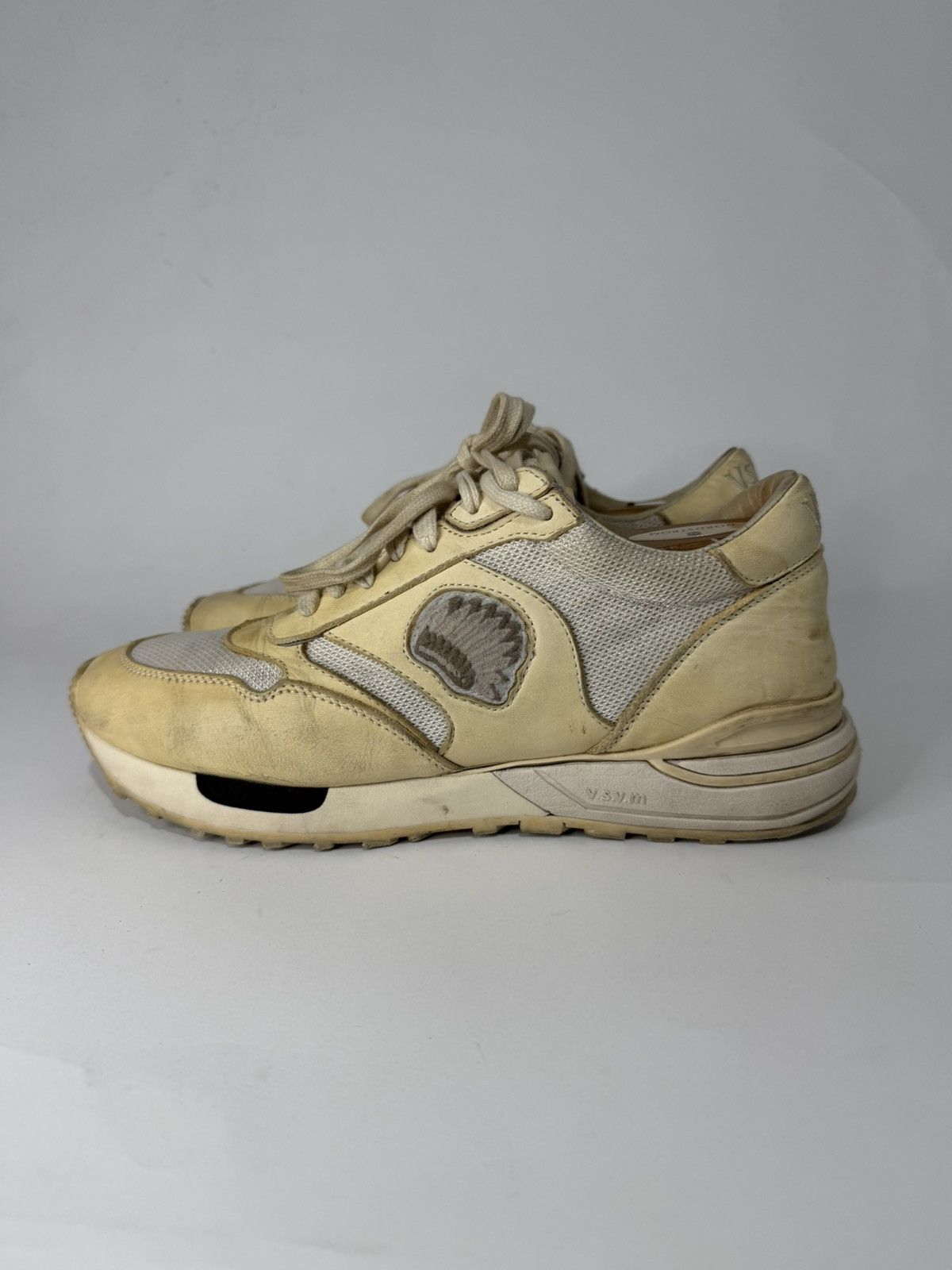 Visvim Visvim Beige Roland Low top Sneakers Size 8 US Size US 8 / EU 41 - 1 Thumbnail