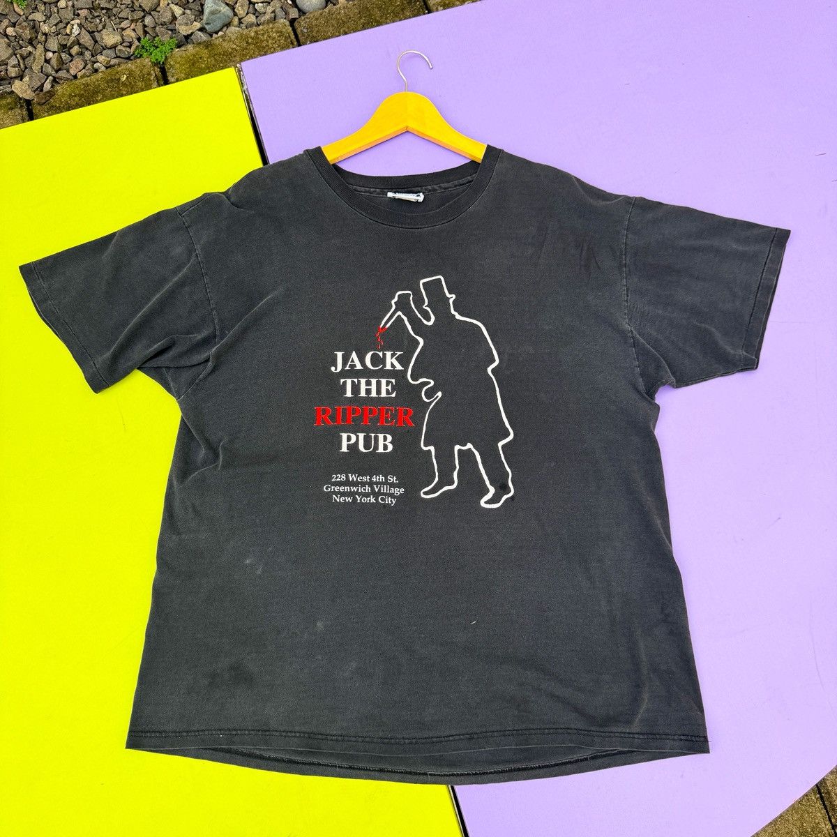 Other Vintage Serial Killer Jack the Ripper ©️90's Size US XXL / EU 58 / 5 - 2 Thumbnail