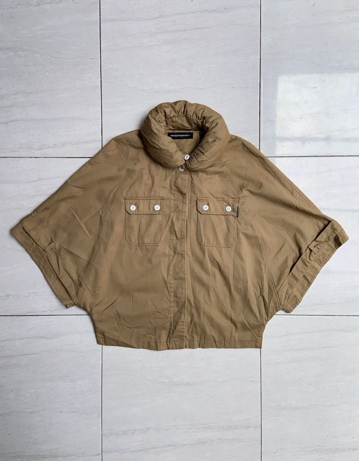 image of Issey Miyake x Mercibeaucoup Brown Jacket, Men's (Size 2XL)