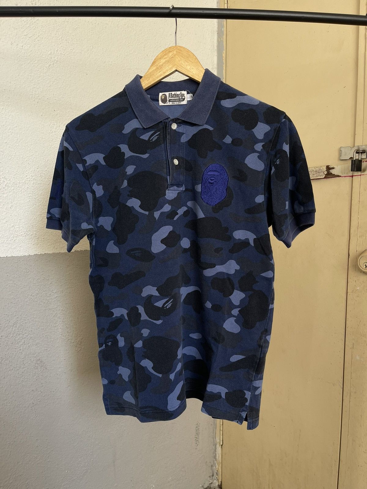 Bape Color Camo Ape Head Polo Size US M / EU 48-50 / 2 - 1 Thumbnail