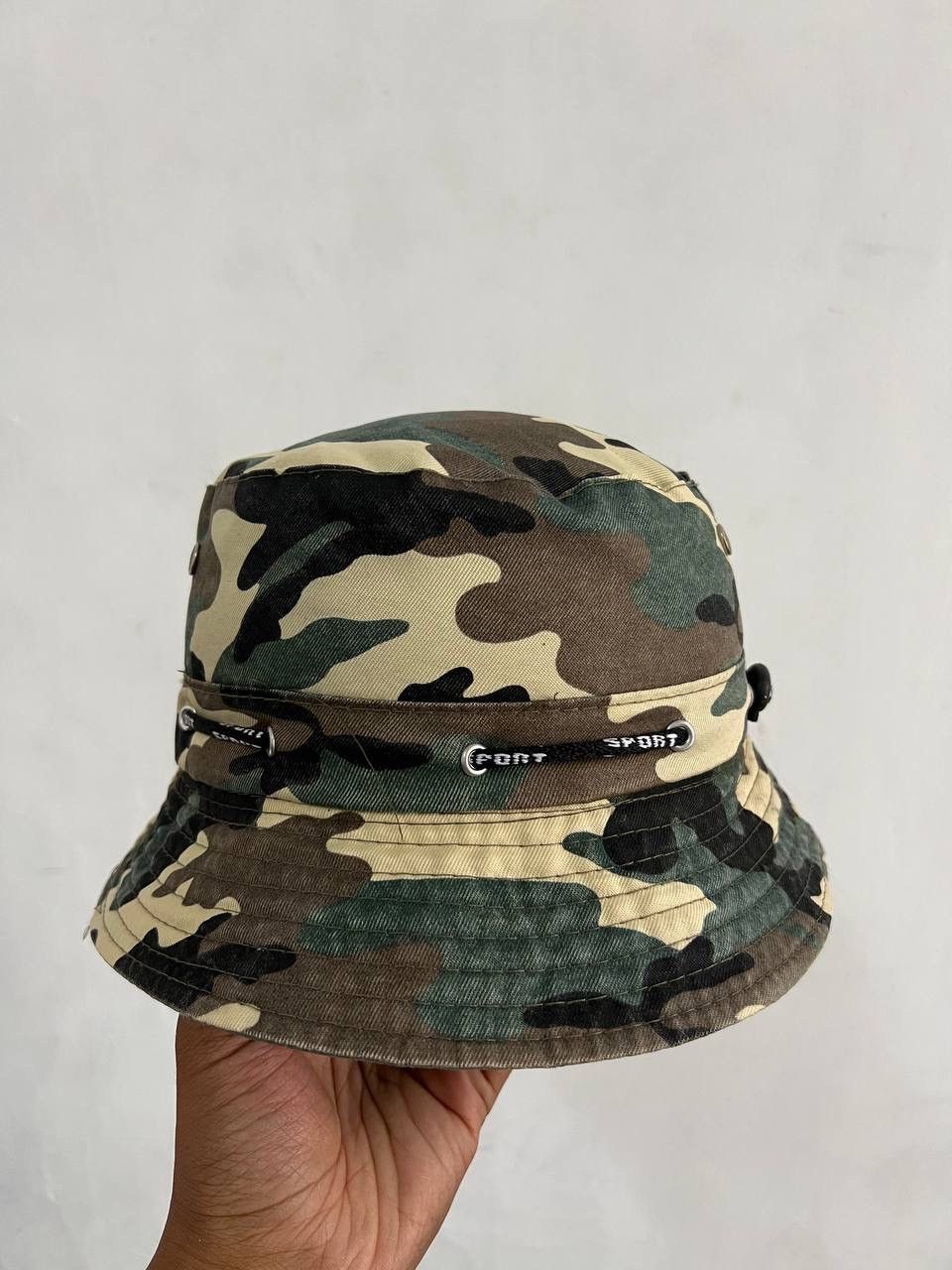 Japanese Brand Vintage Military Camouflage Woodland Hat Size ONE SIZE - 2 Thumbnail