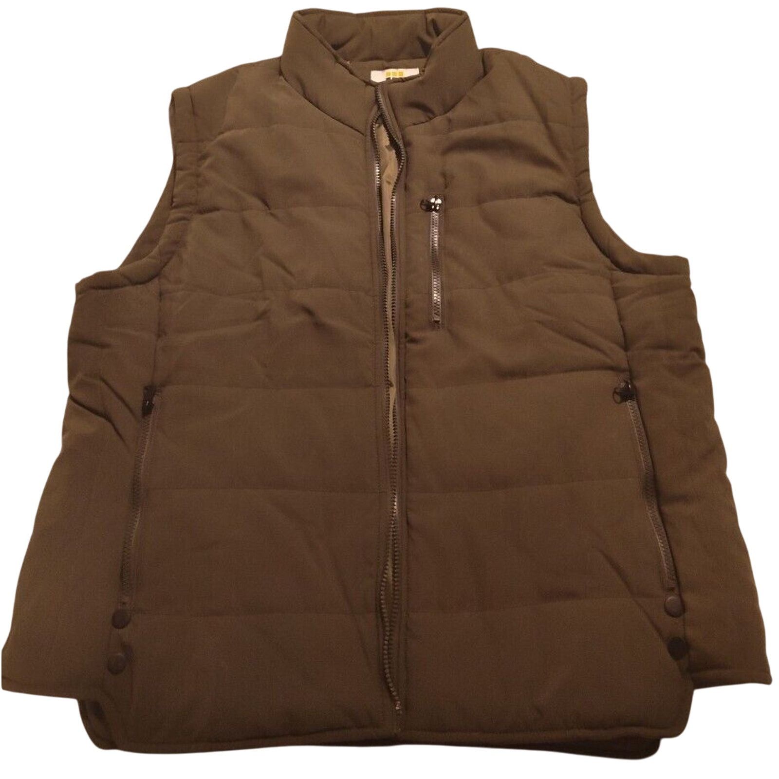 & Other Stories Chrisuno Women's Winter Vests Quilted Puffer 2X Army Green Size XXL / US 16-18 / IT 52-54 - 8 Thumbnail