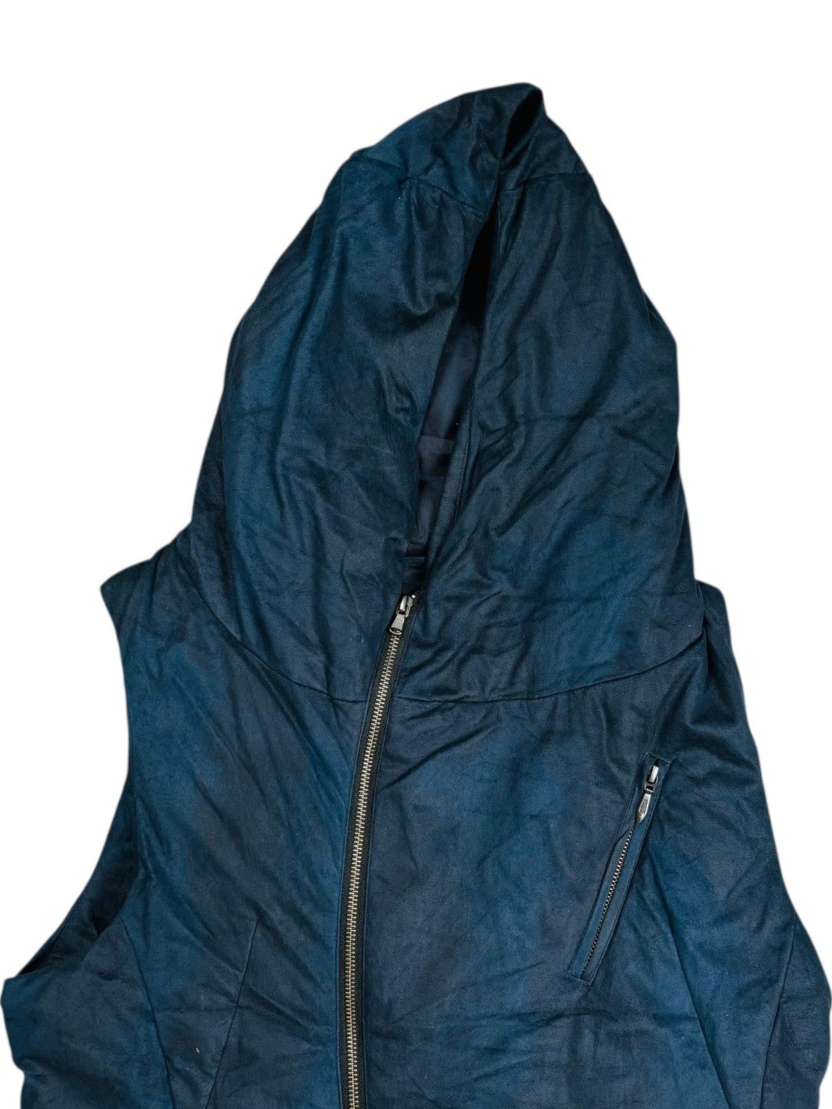 Tornado Mart 2000s Tornado Mart Asymetrical Apocalypse Vest Hooded Jacket Size US M / EU 48-50 / 2 - 4 Thumbnail