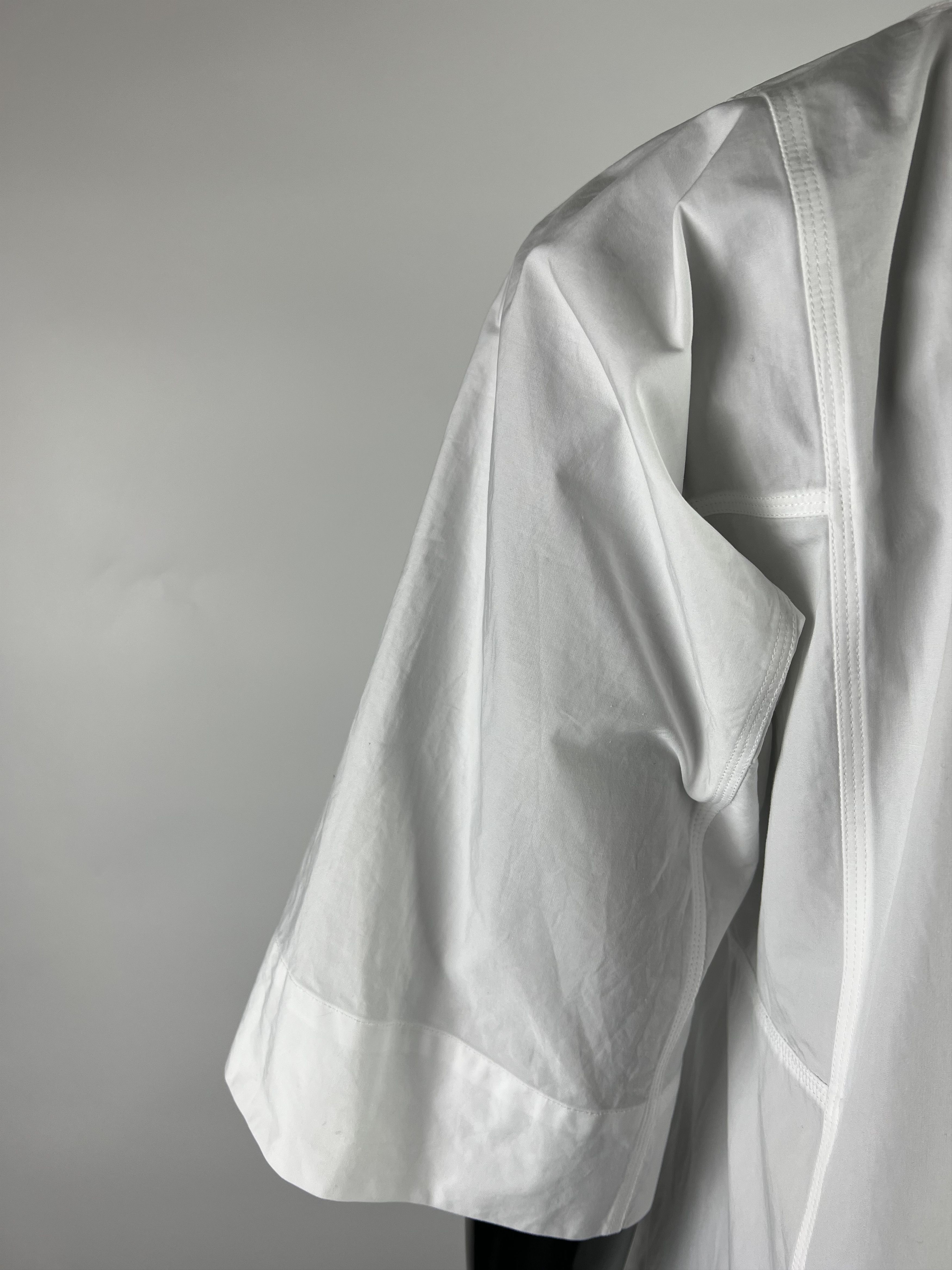 SOFIE D'HOORE Sofie D'Hoore White Cotton Midi Dress Size 34 Size XS / US 0-2 / IT 36-38 - 5 Thumbnail