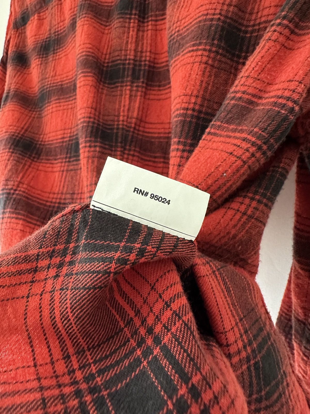 Chrome Hearts Chrome Hearts Red Leather Elbow Cross Flannel Size US M / EU 48-50 / 2 - 10 Thumbnail