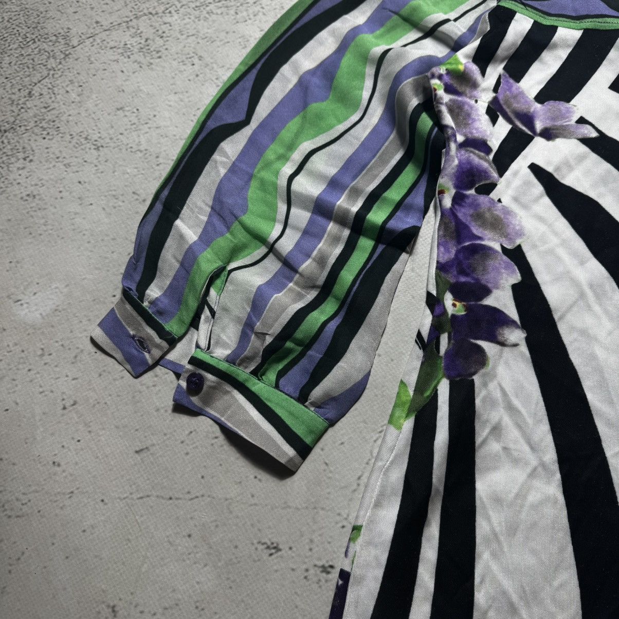 Just Cavalli × Roberto Cavalli vintage class roberto cavalli silk dress flowers print Size XL / US 12-14 / IT 48-50 - 10 Thumbnail
