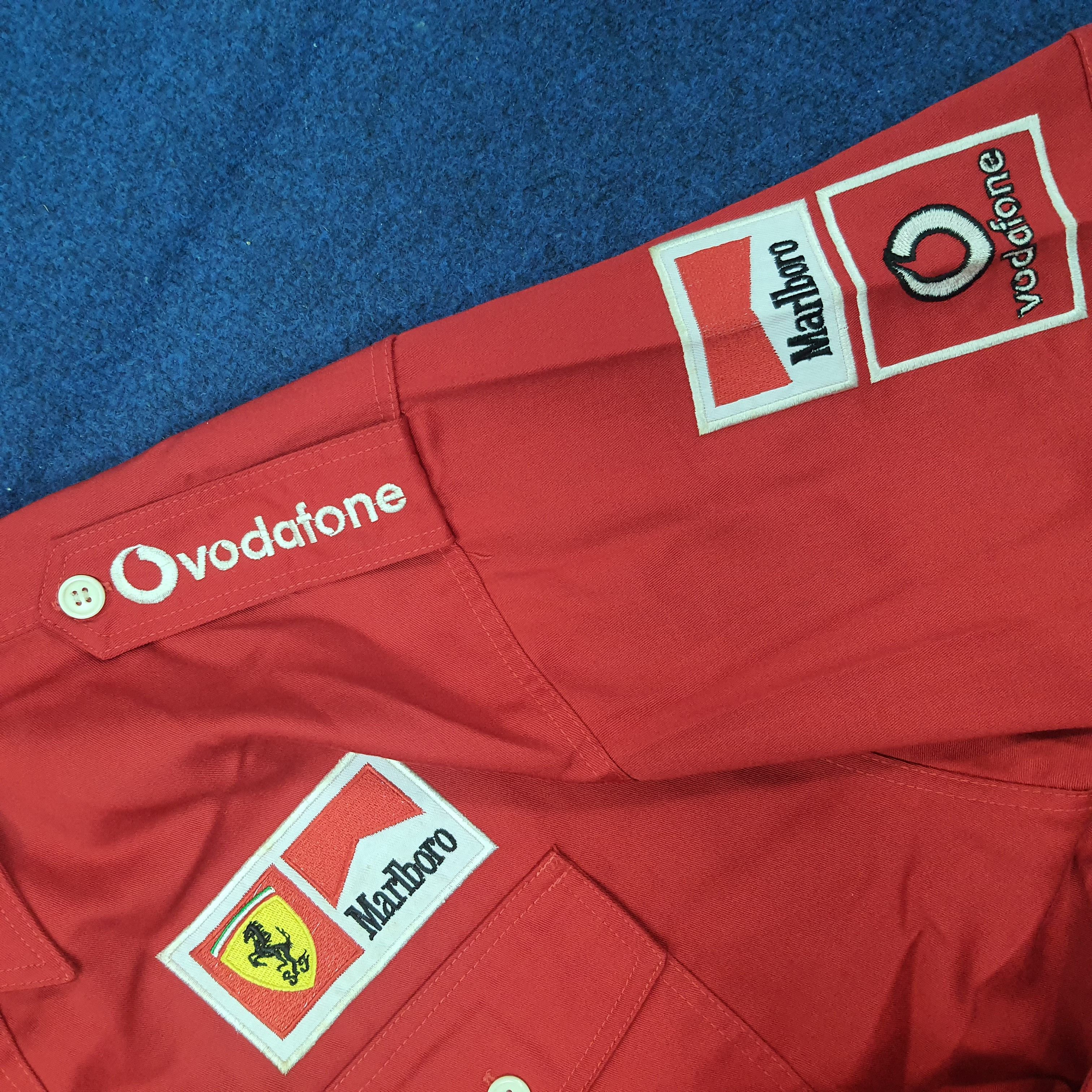 Ferrari Vintage Ferrari Marlboro Motorsports Button Up Shirt C259N13 Size US L / EU 52-54 / 3 - 7 Thumbnail