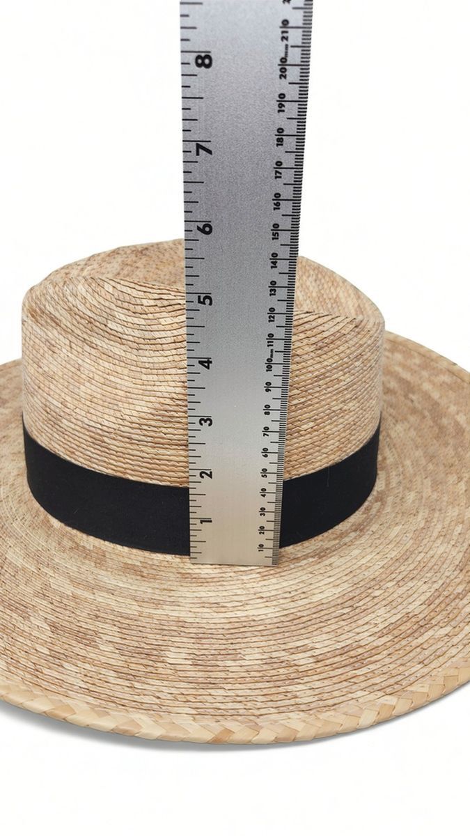 Other Brooklyn Hat Co Reno Palm Straw Rancher Western Wide Brim Size ONE SIZE - 3 Thumbnail