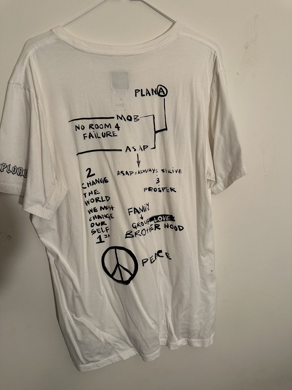 Adidas A$AP Ferg Trap Lord Album x Adidas Collab Tee Size US XL / EU 56 / 4 - 4 Thumbnail