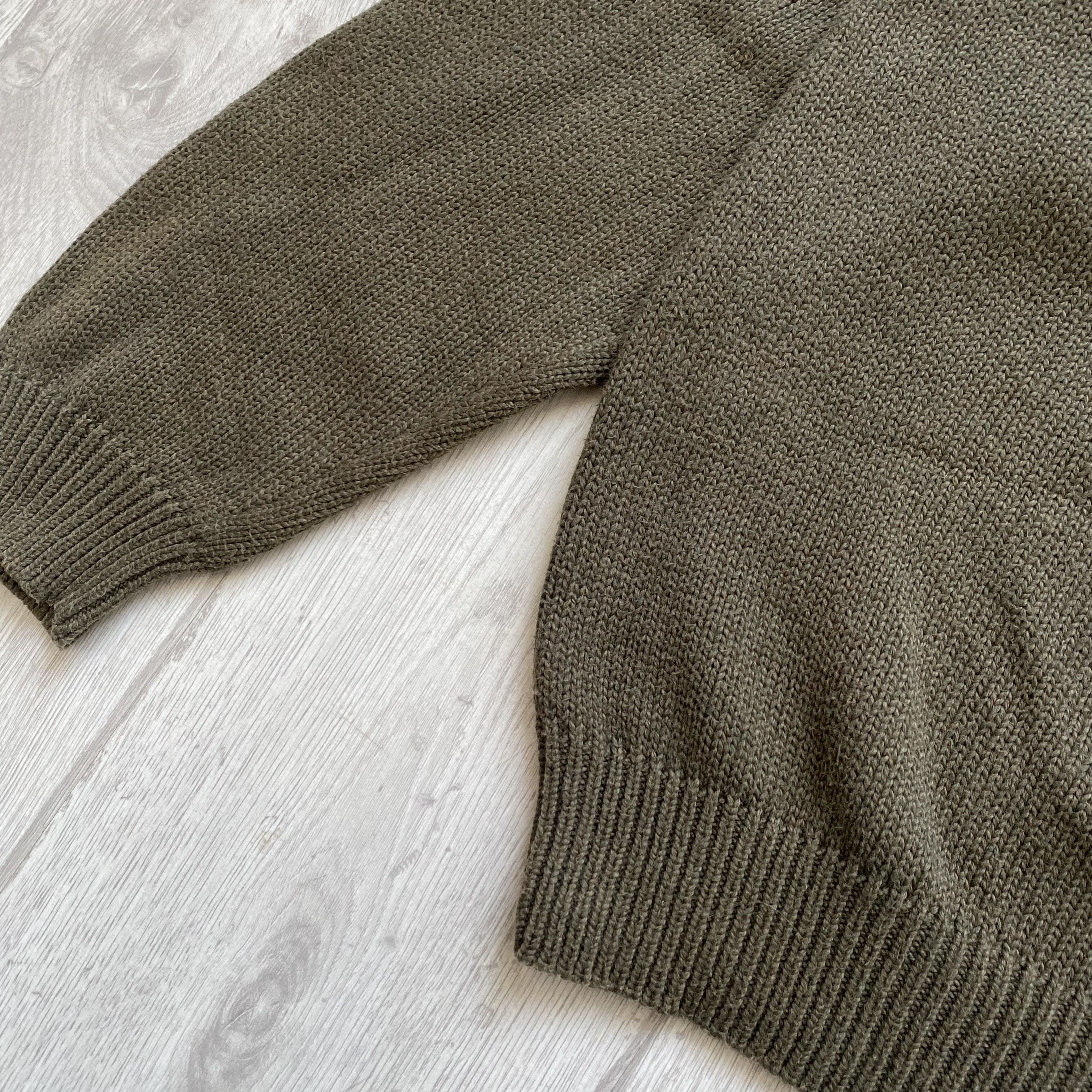 Polo Ralph Lauren Vnitage 90s Polo Ralph Lauren Sweater Quarter Zip Size US XXL / EU 58 / 5 - 4 Thumbnail