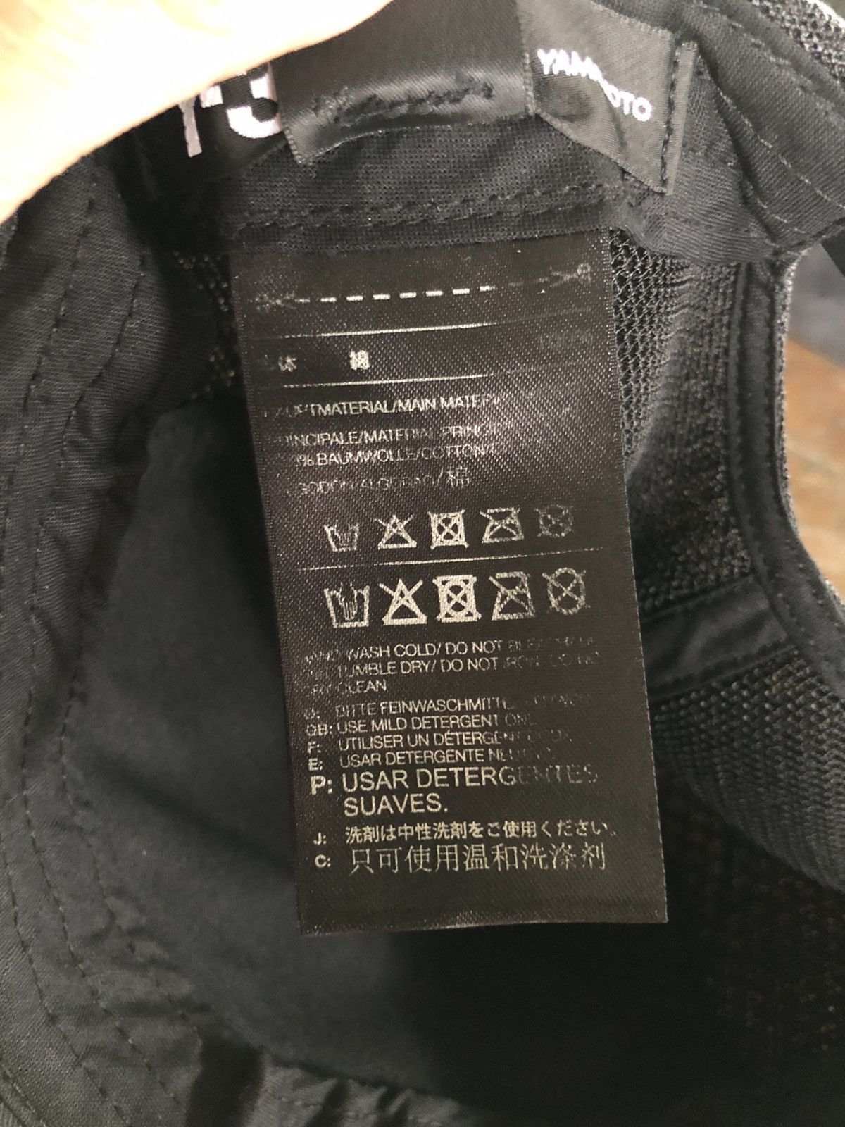 Adidas × Y-3 × Yohji Yamamoto Y-3 YOHJI YAMAMOTO X ADIDAS CAP Size ONE SIZE - 5 Thumbnail