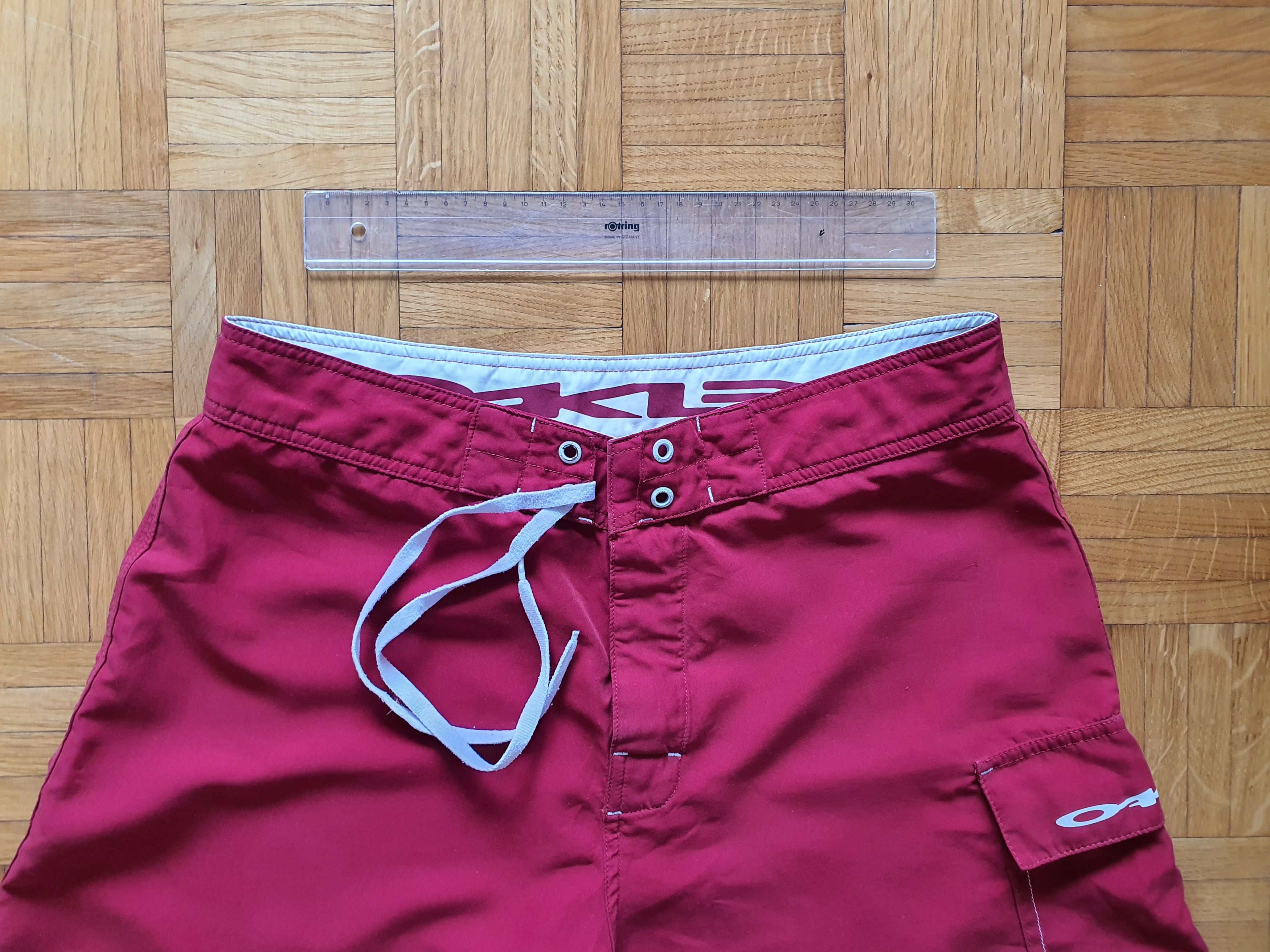 Oakley Drawstring Board Swimming Shorts - Vintage (Y2K) Size US 32 / EU 48 - 4 Thumbnail