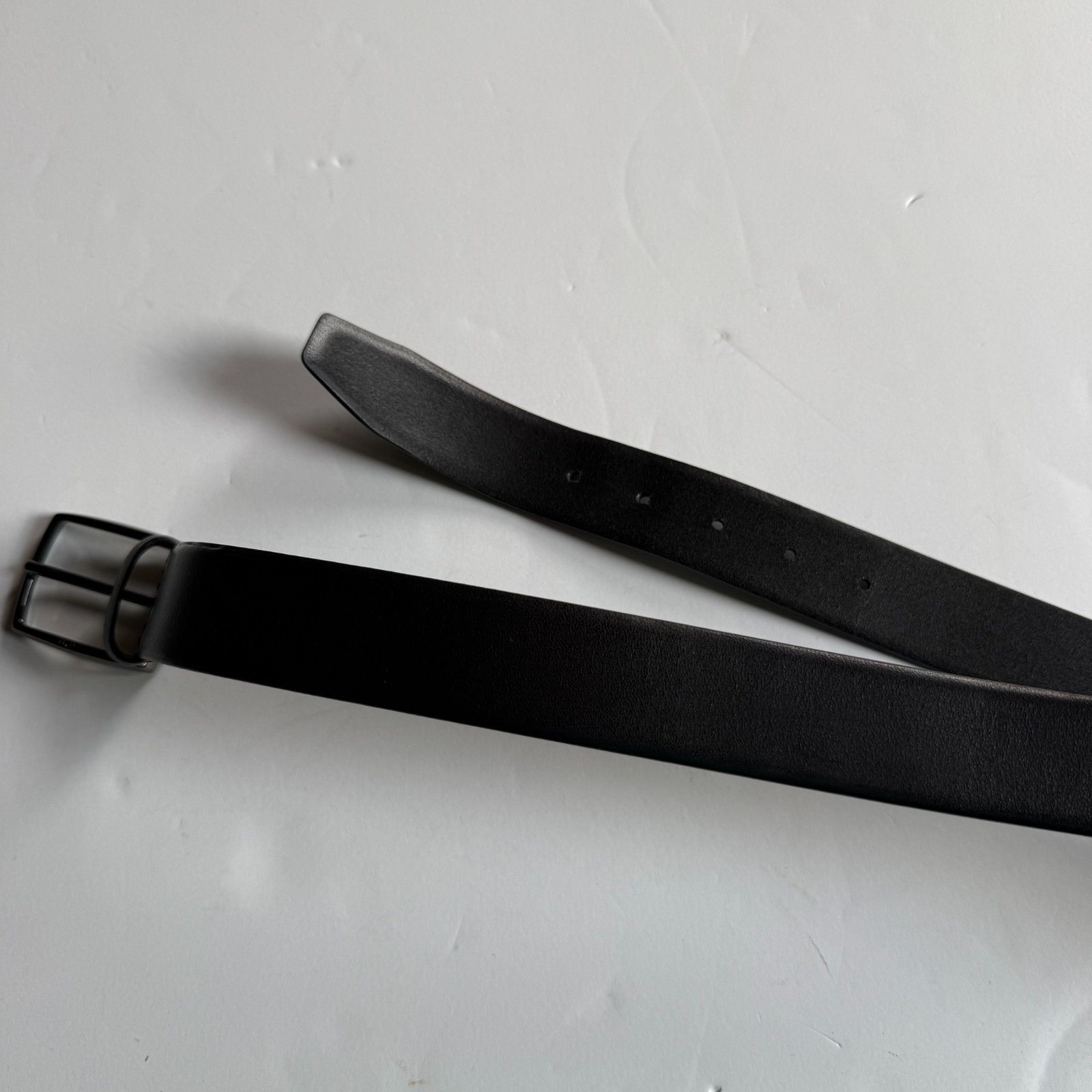Hugo Boss HUGO BOSS Boss Celie Black Leather Belt - 34 Waist Size 34 - 4 Thumbnail