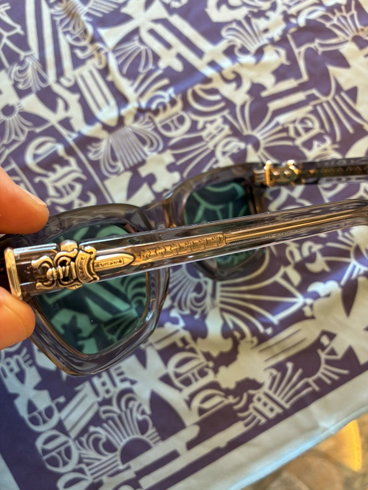 Chrome Hearts Chrome Hearts Stark Malibu Sunglasses Size ONE SIZE - 8 Thumbnail