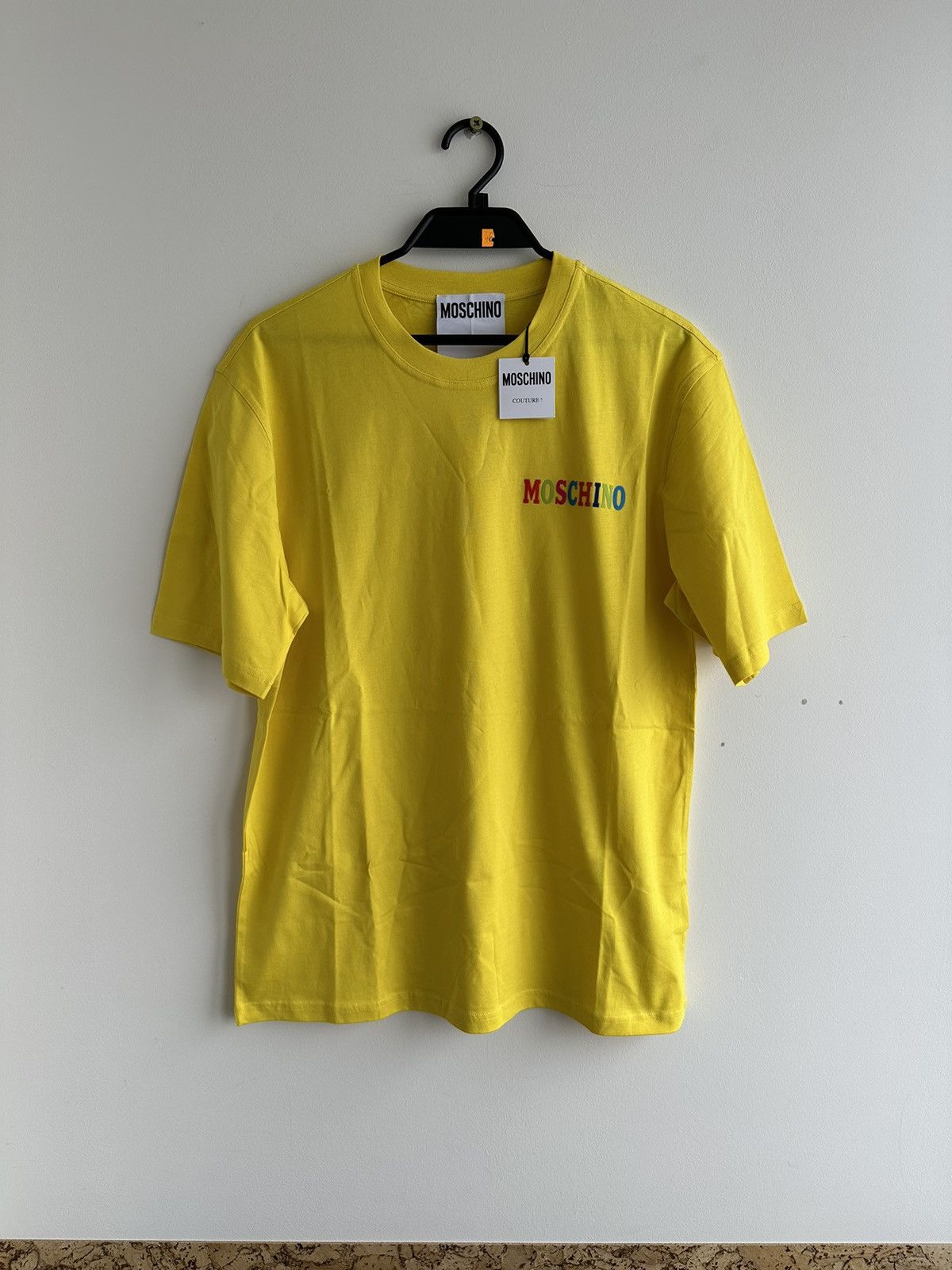 Moschino Moschino Couture T-Shirt Size S (USA) Multi Logo Gray Size US L / EU 52-54 / 3 - 1 Thumbnail