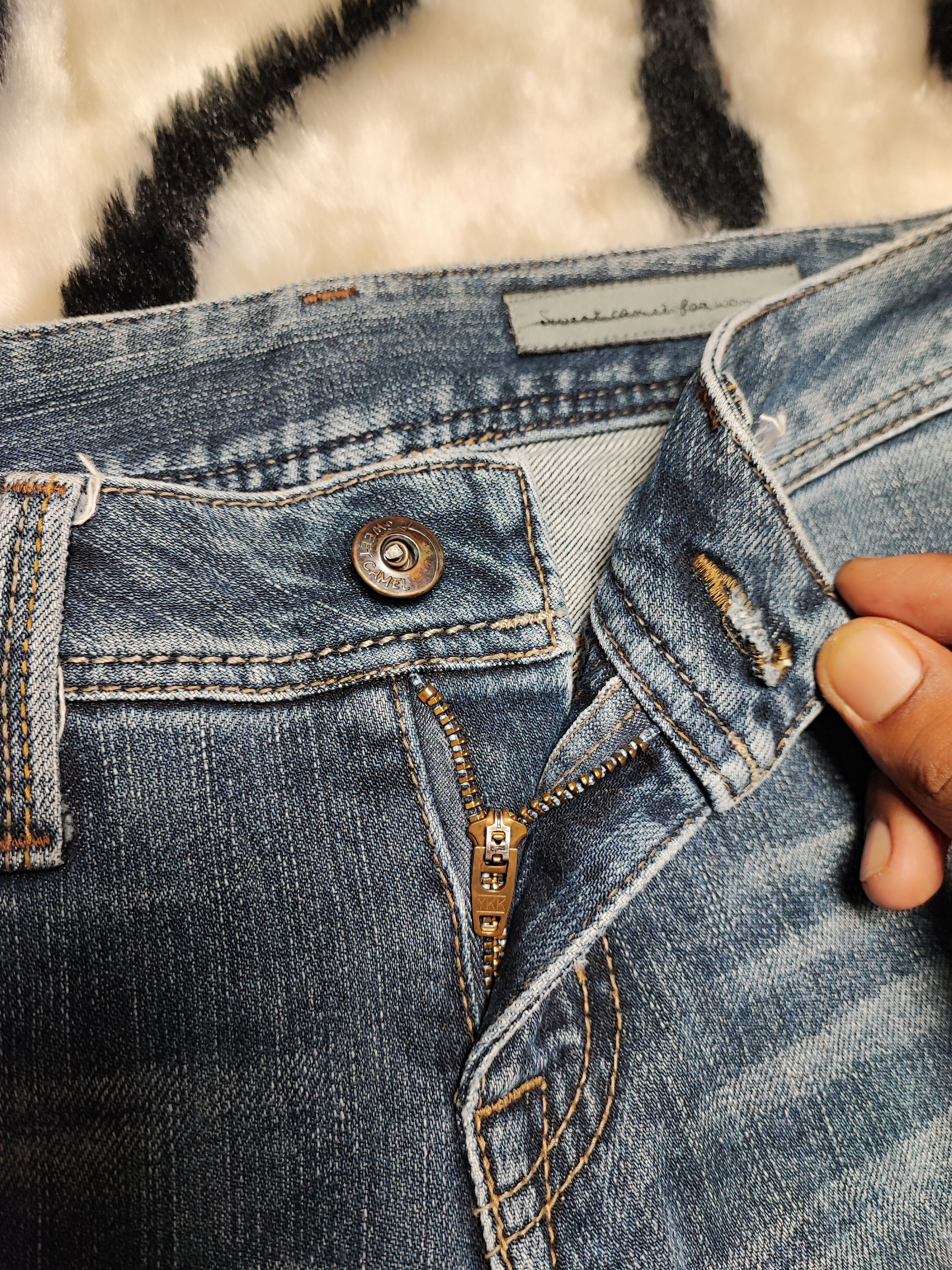 Japanese Brand × Vintage Flare Jeans by Sweet Camel Japan Size 28" / US 6 / IT 42 - 7 Thumbnail
